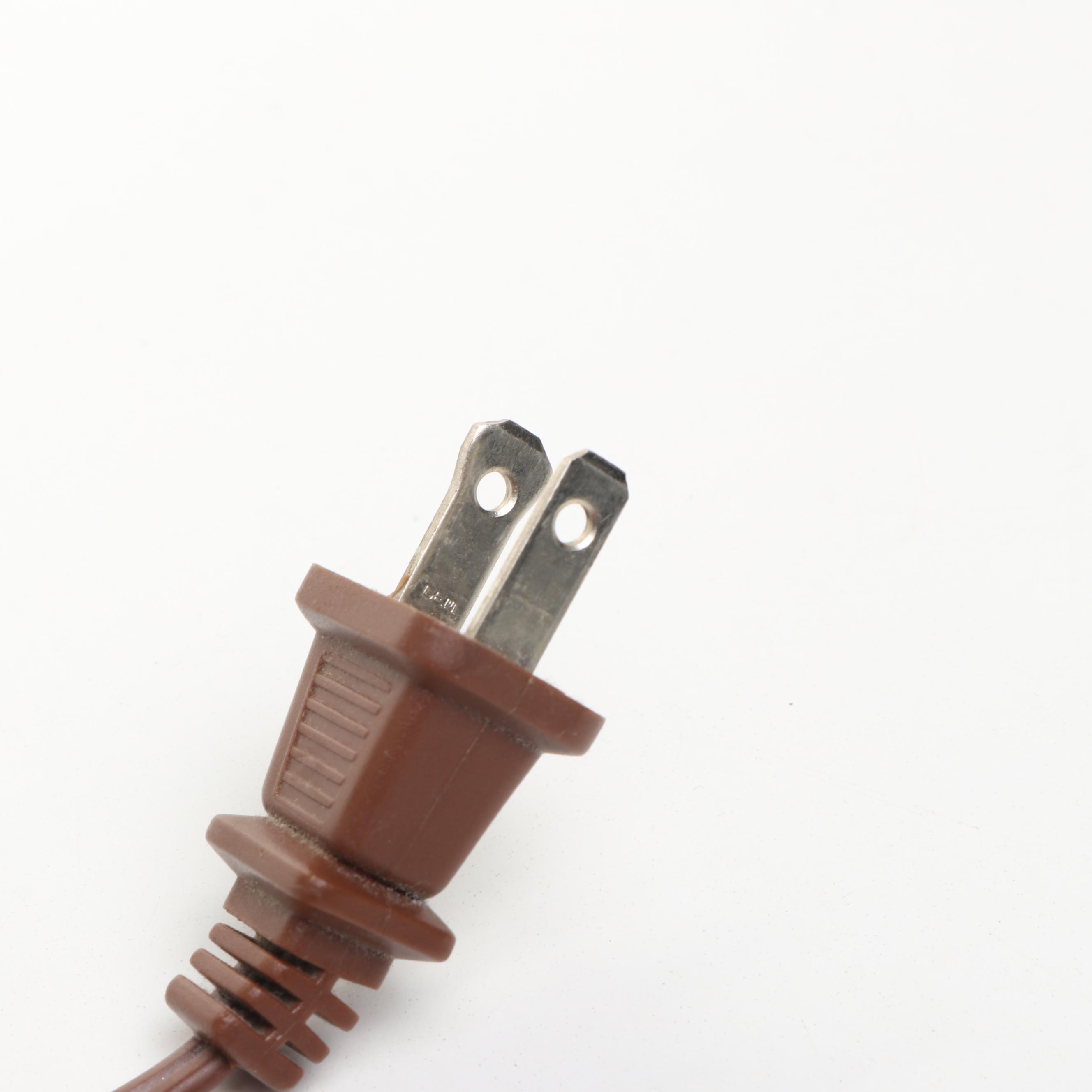 Art Nouveau Style Lily Pad Desk Lamp with Ombre Glass Trumpet Shade