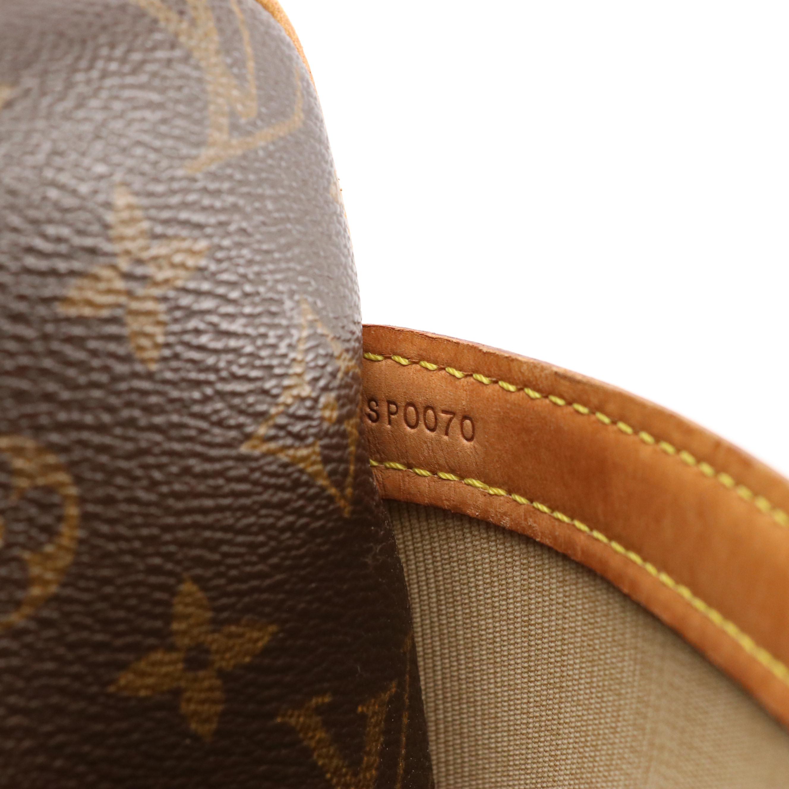 Louis Vuitton Reporter PM Crossbody Bag in Monogram Canvas and Leather Trim