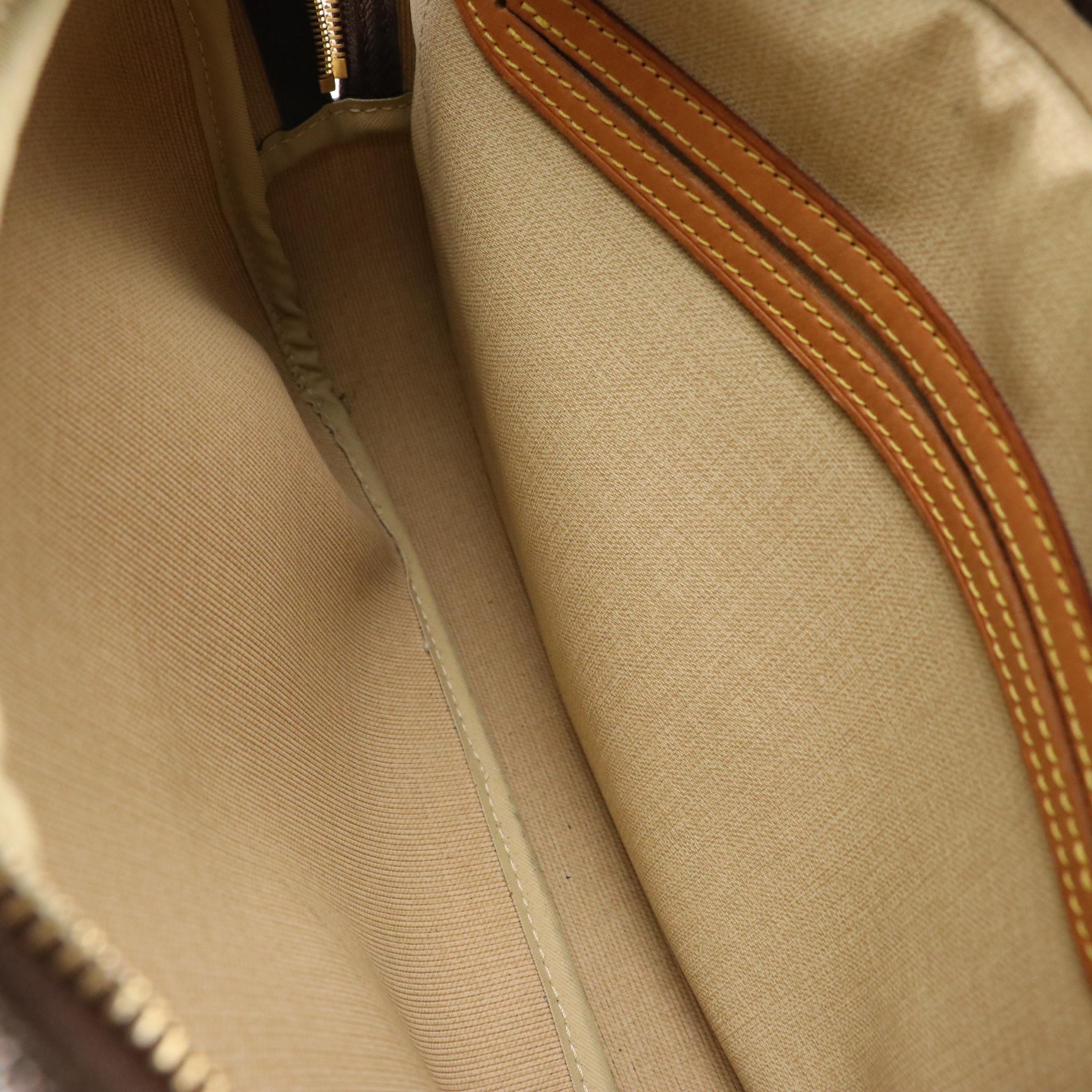 Louis Vuitton Reporter PM Crossbody Bag in Monogram Canvas and Leather Trim