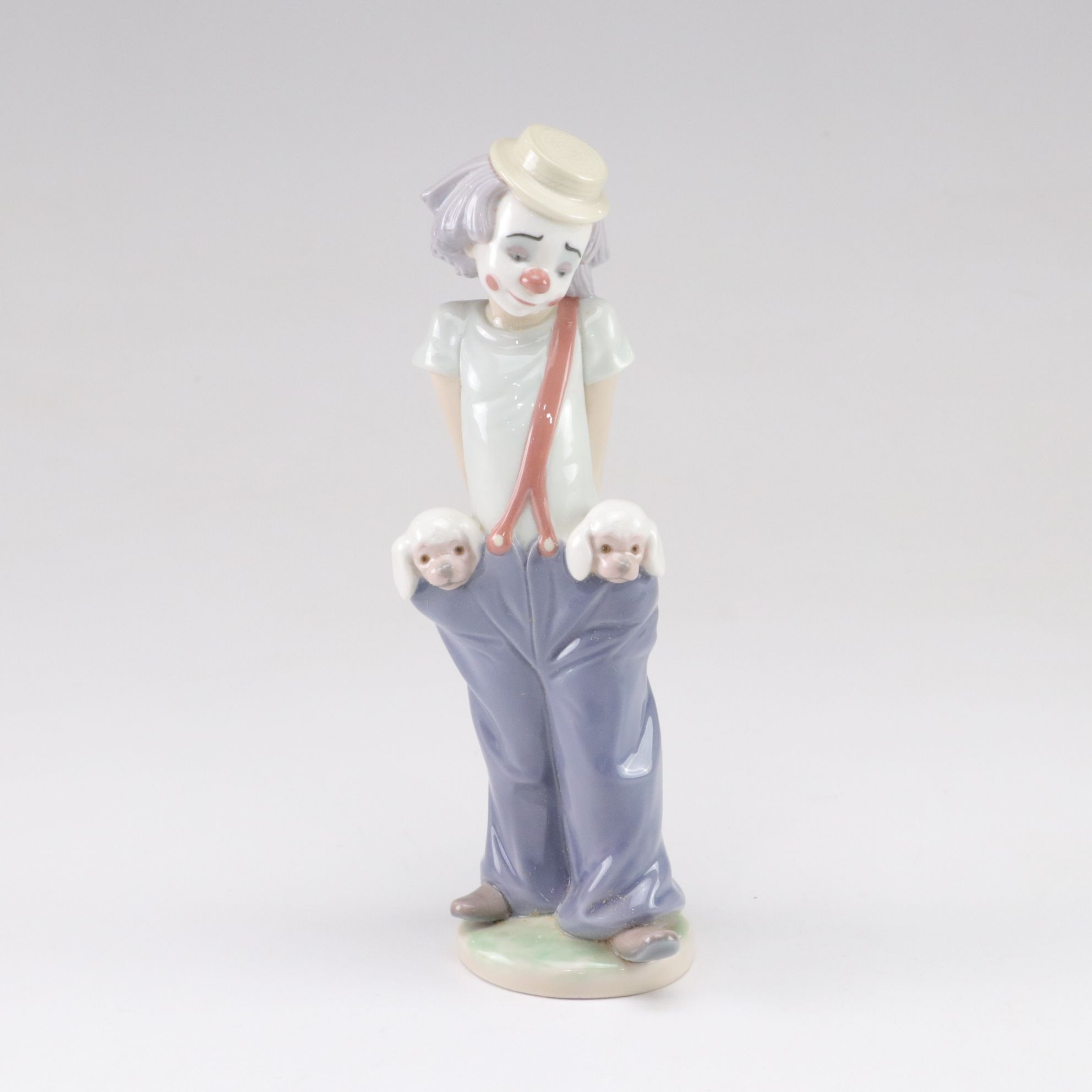 Lladró "Little Pals" Porcelain Clown Figurine