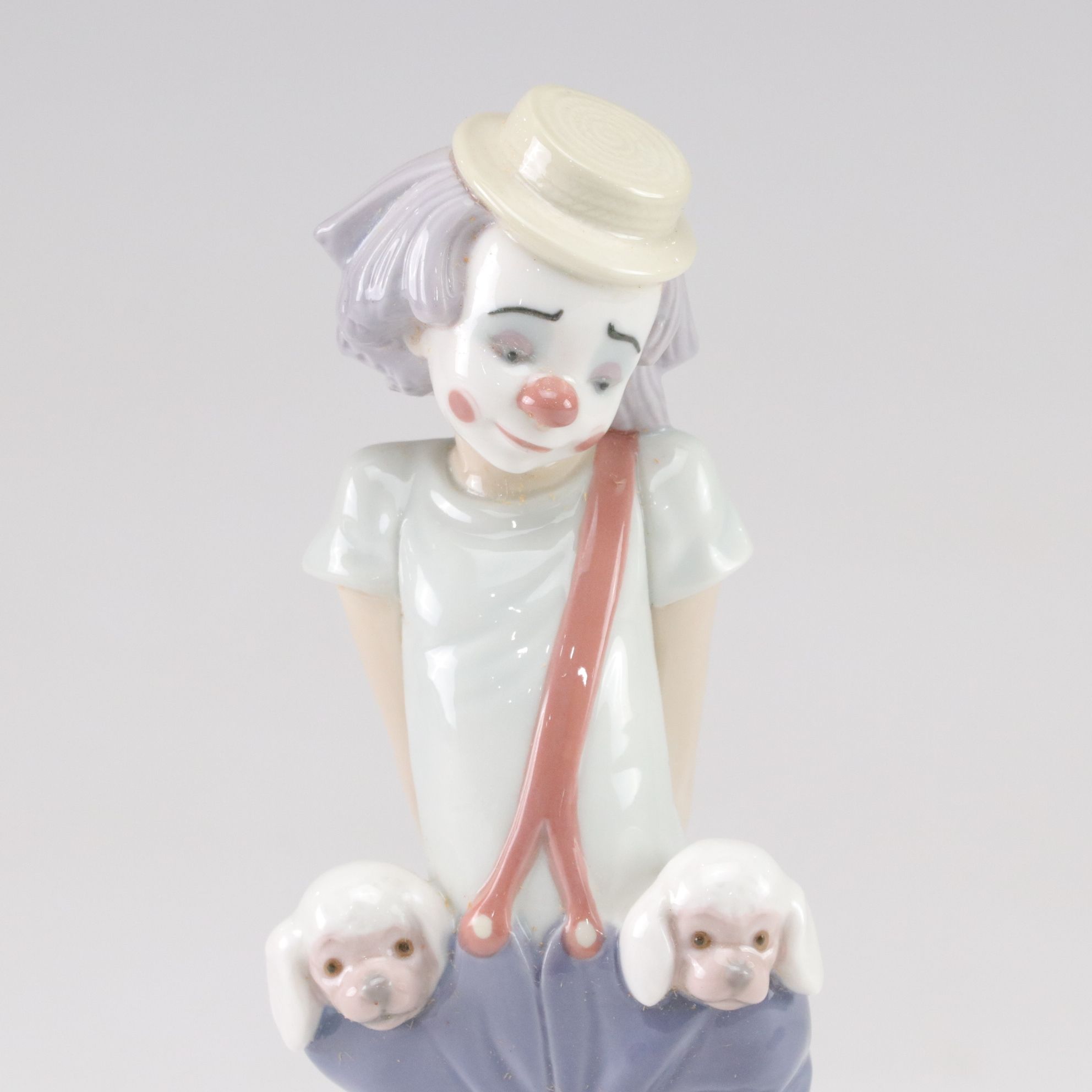 Lladró "Little Pals" Porcelain Clown Figurine