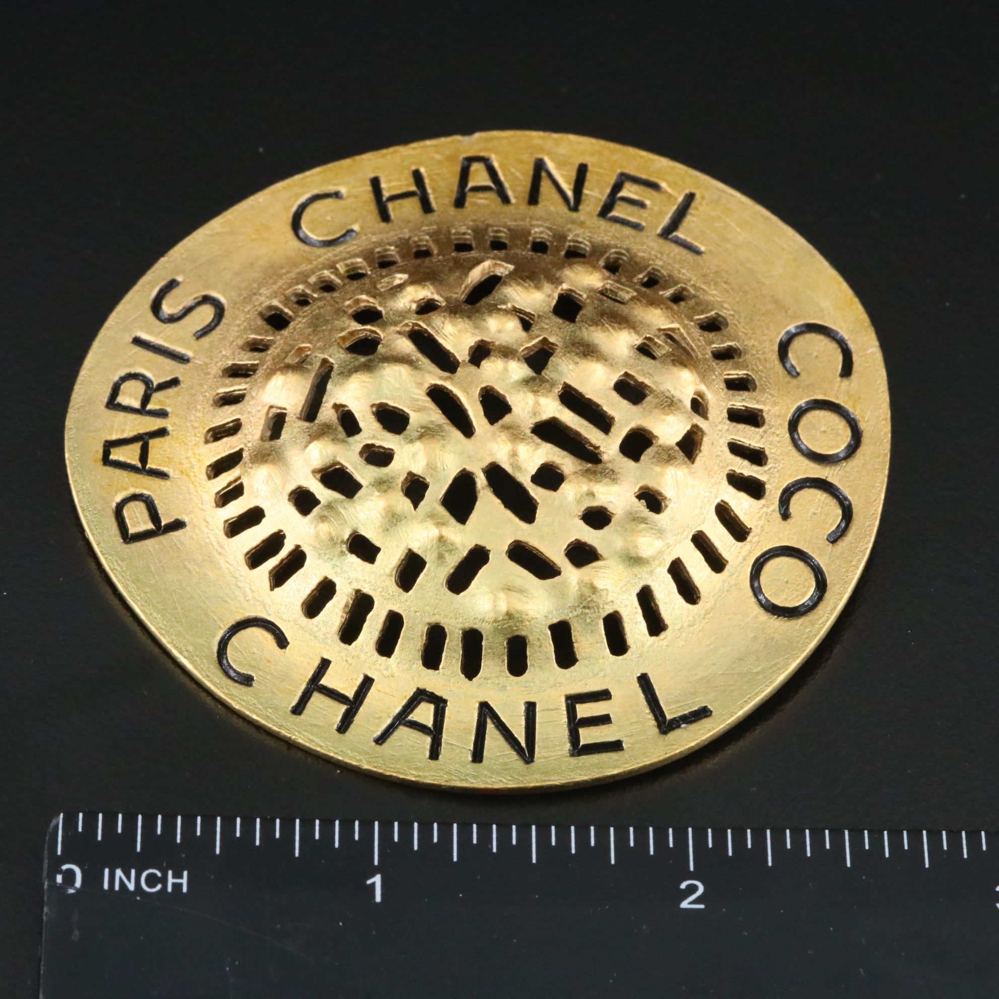 Chanel Paris Coco Brooch