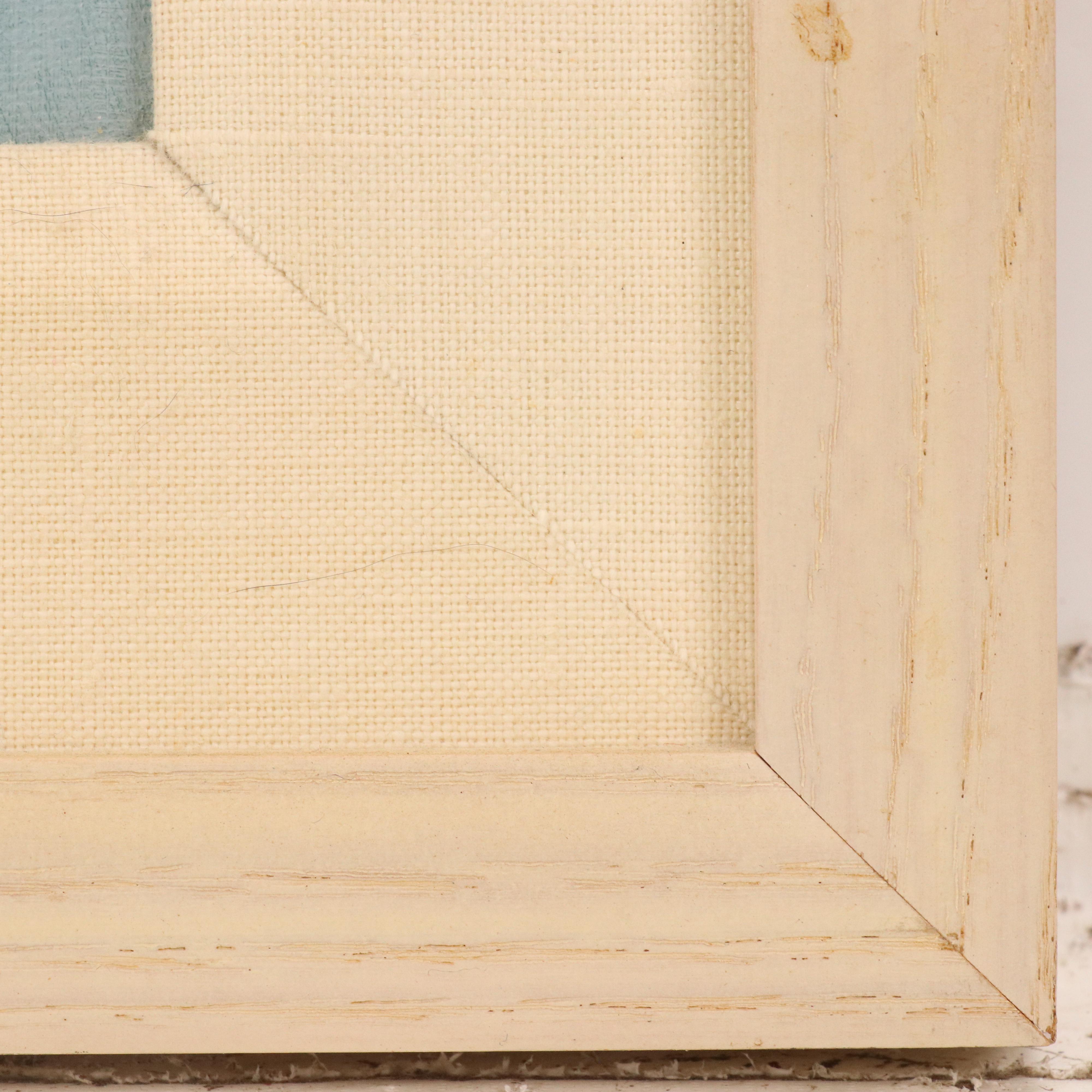 Alvaro Cardona-Hine Surrealist Acrylic Painting "Blue Parrot"