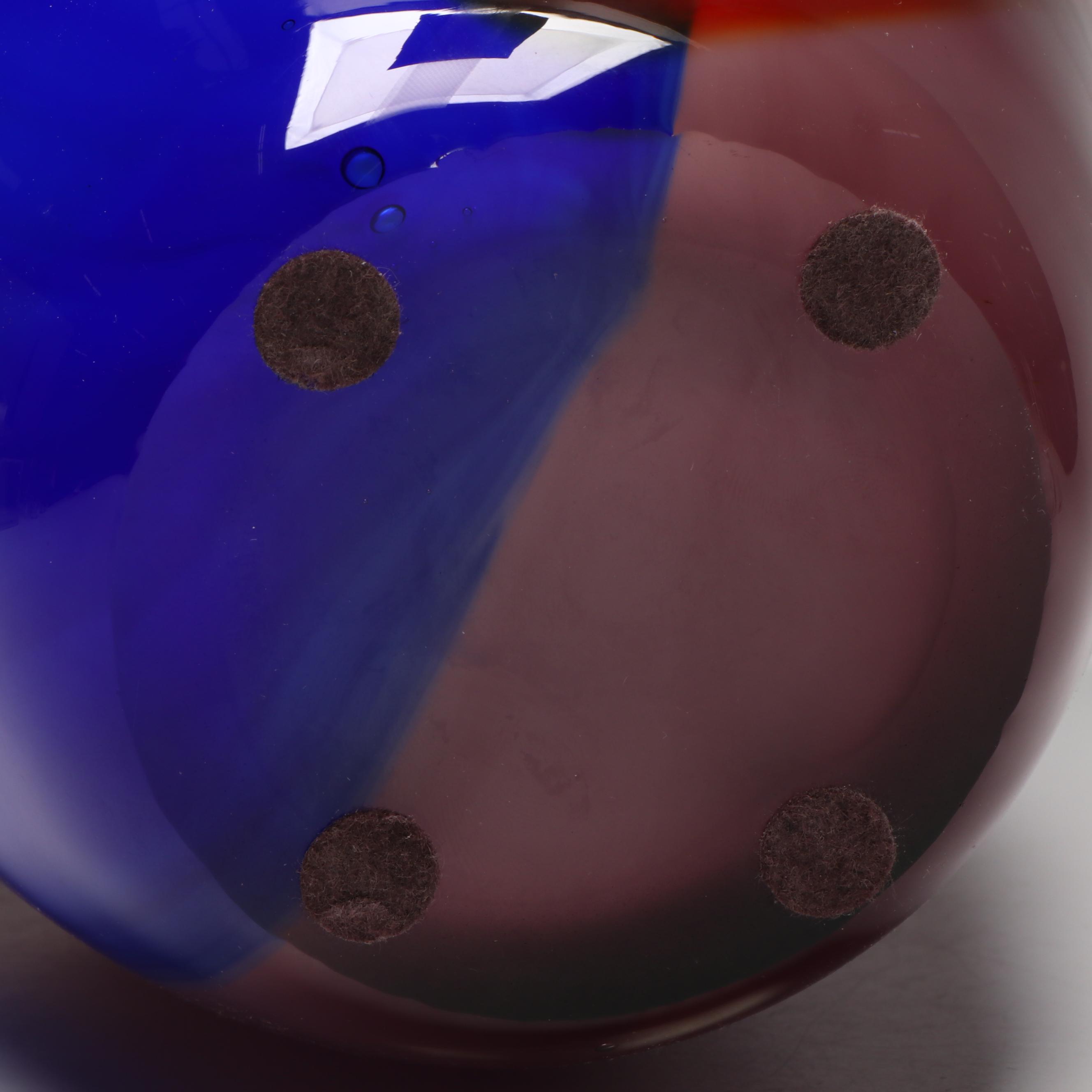 Murano Style Art Glass Vase