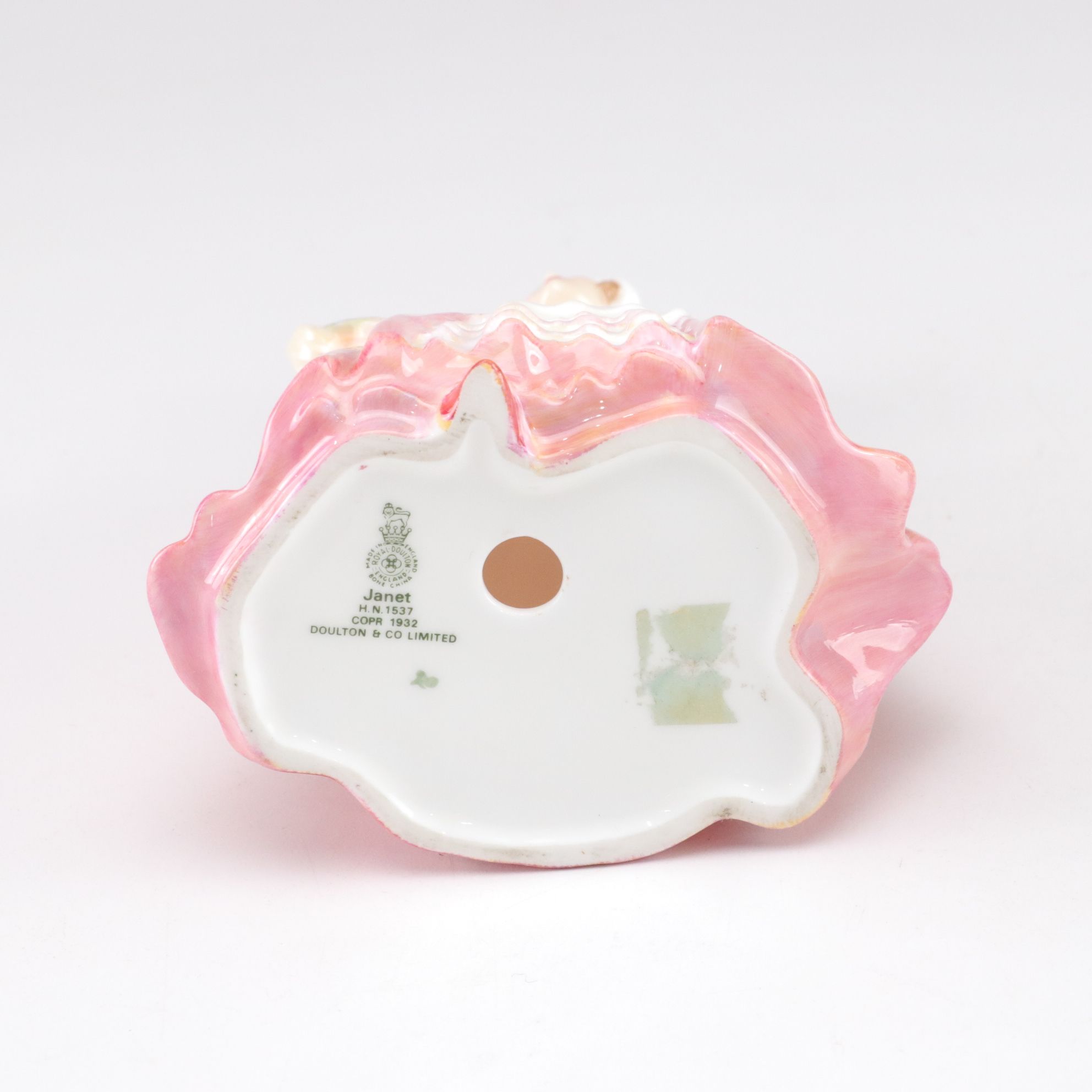 Royal Doulton "Janet" and "Rebecca" Porcelain Figurines