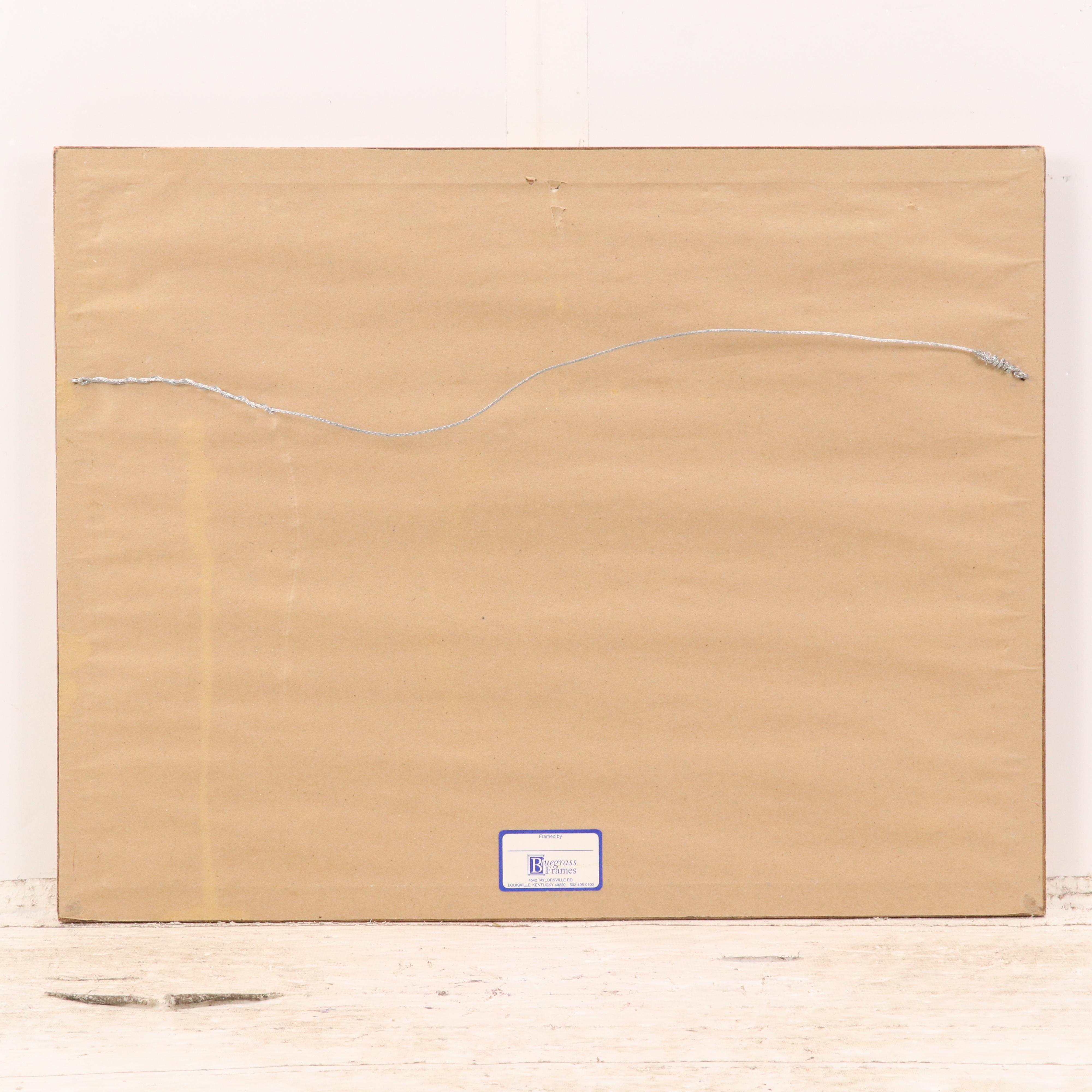 Landscape Watercolor Painting of Machu Picchu, Peru