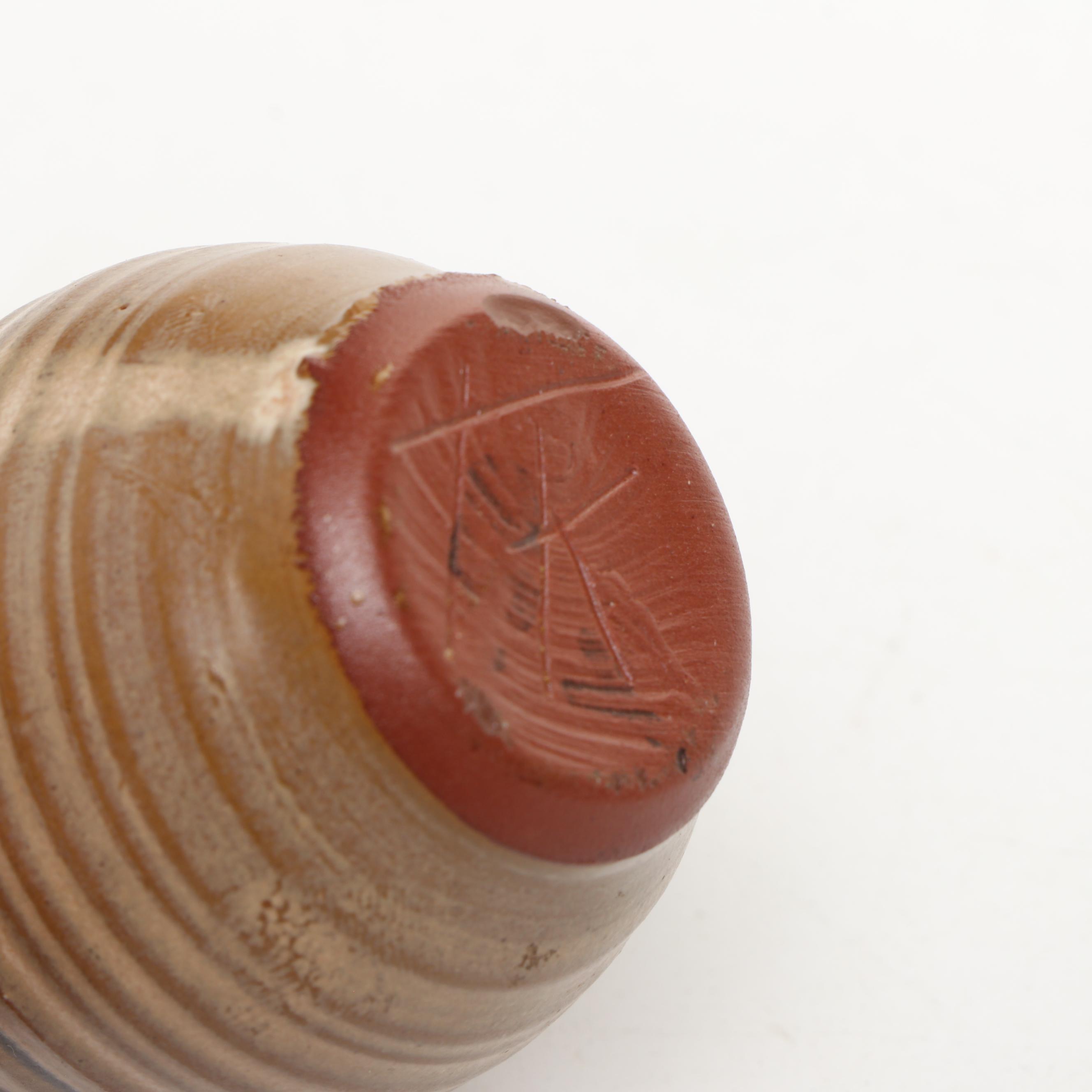 Artist Signed Art Pottery Cups, Bud Vases, and Bowls