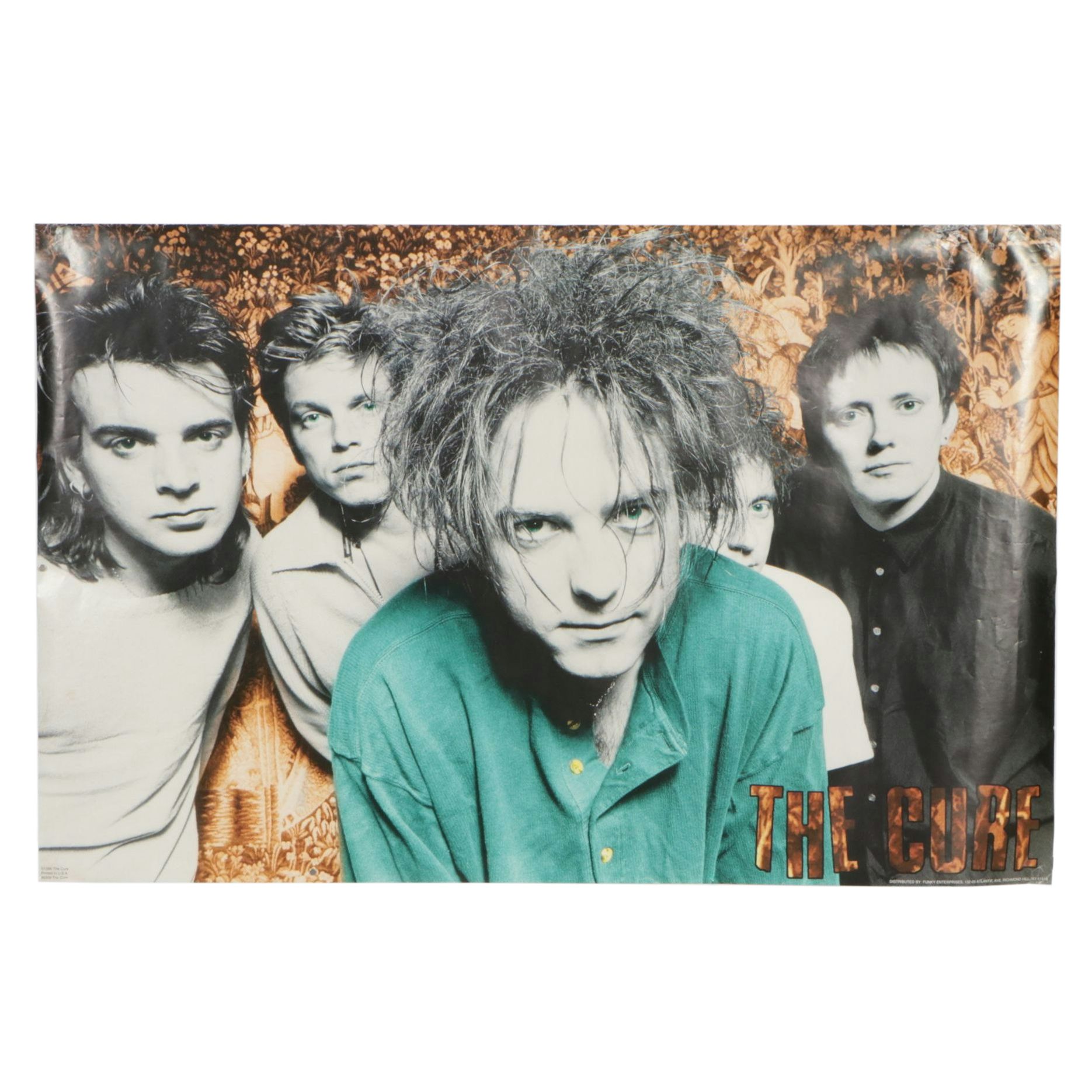 The Cure Offset Lithograph Band Poster