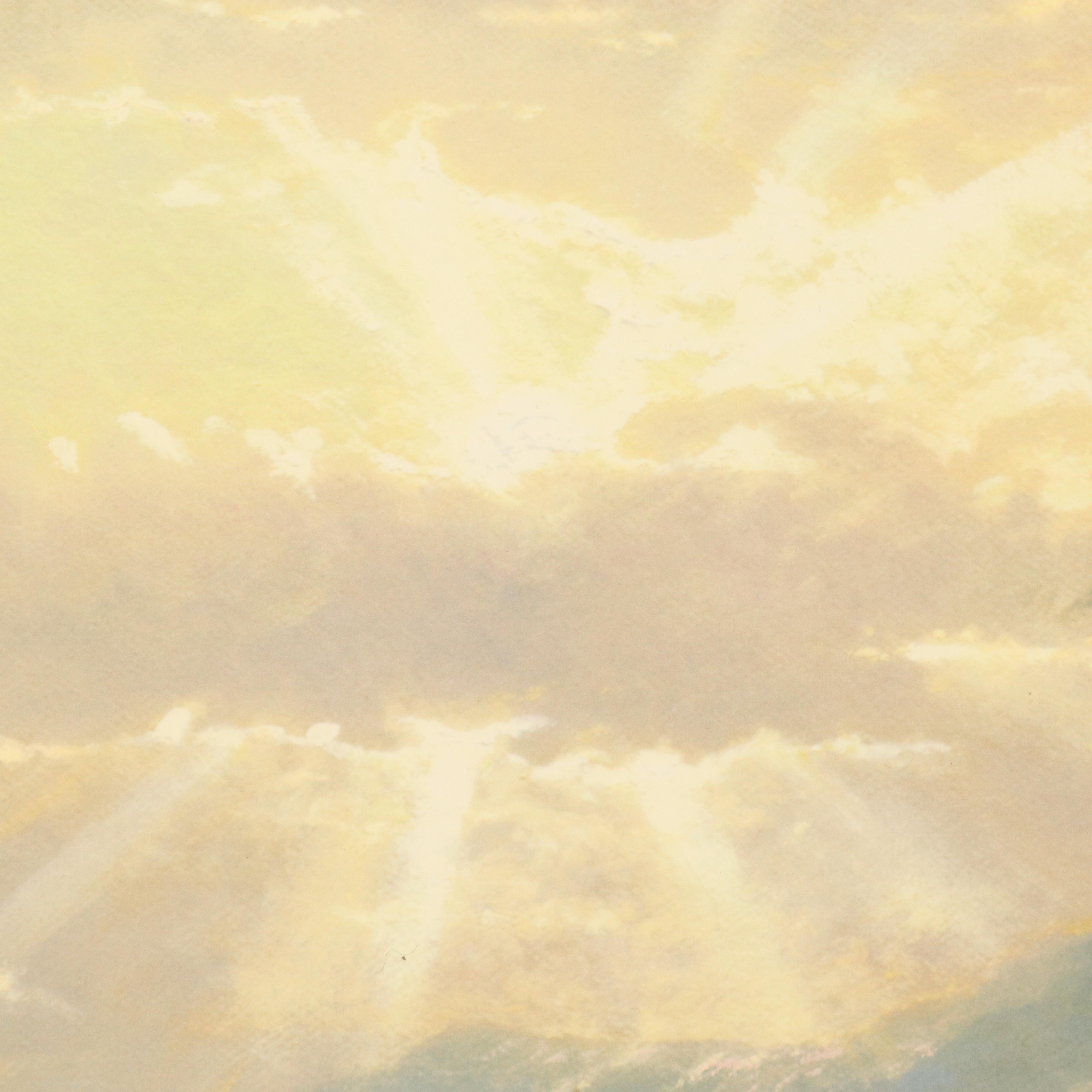 Thomas Kinkade Offset Lithograph "Romance of the Sea I"