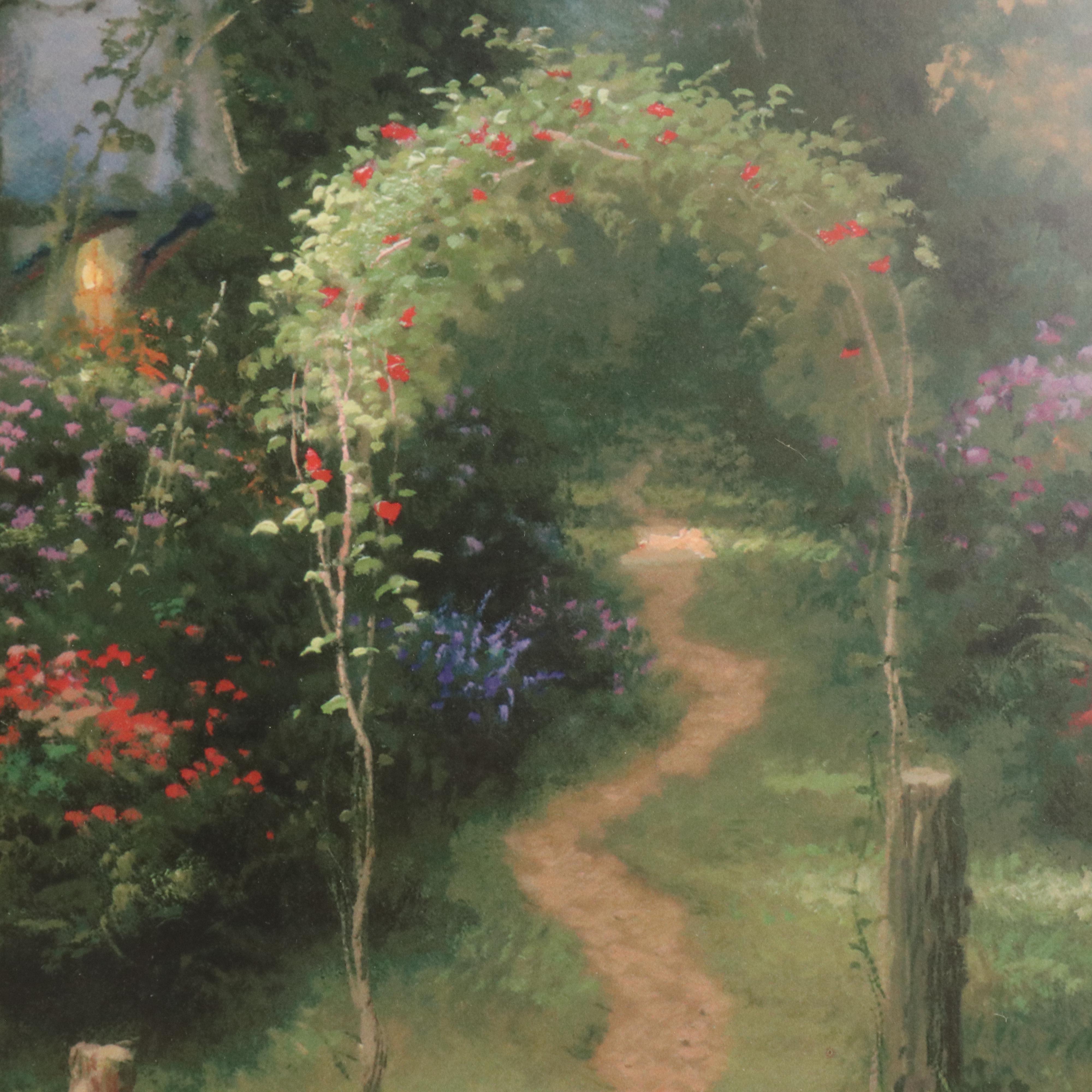 Thomas Kinkade Offset Lithograph "Romance of the Sea I"