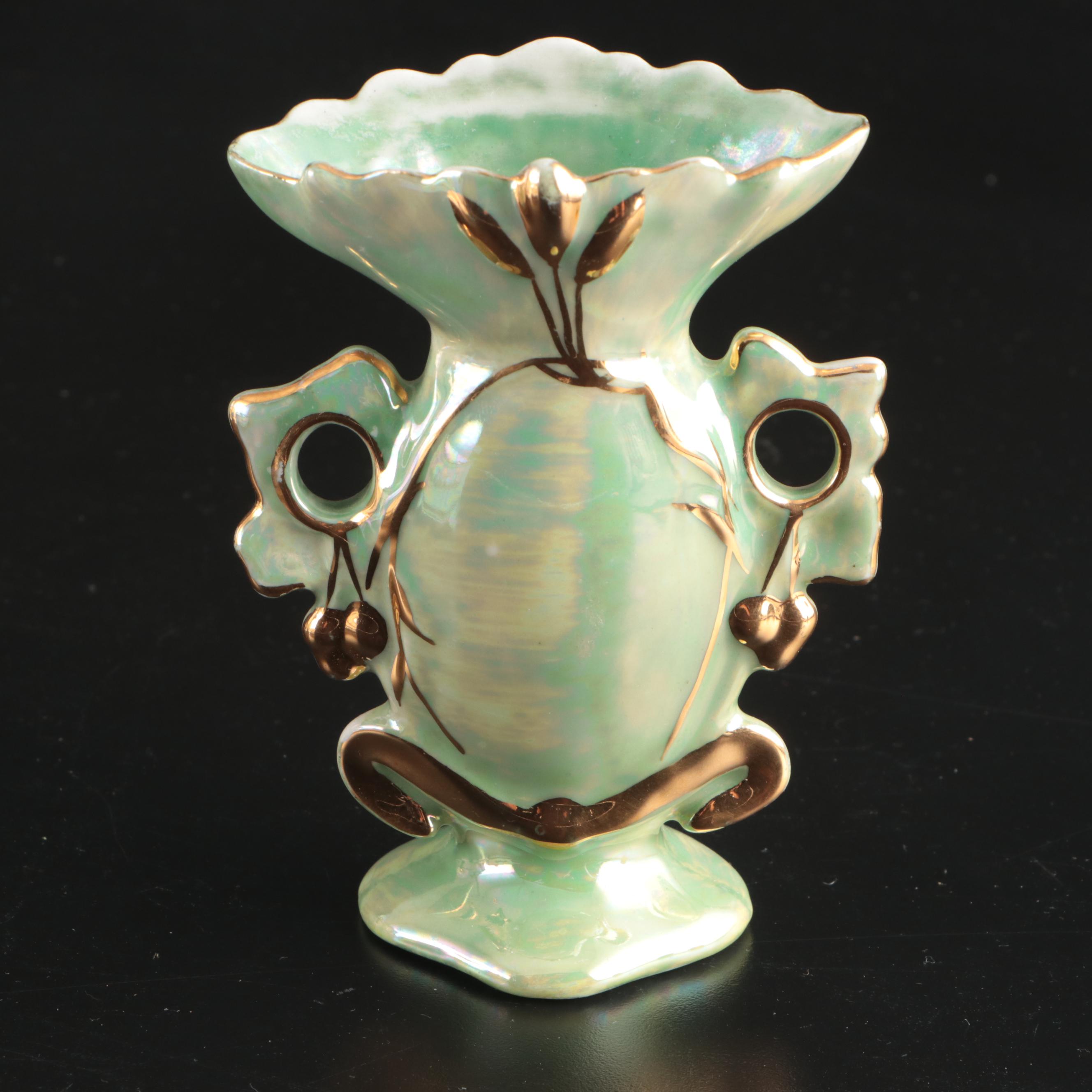 Homer Laughlin "Mauvette" Salad Plates and Other Vintage Ceramic Tableware