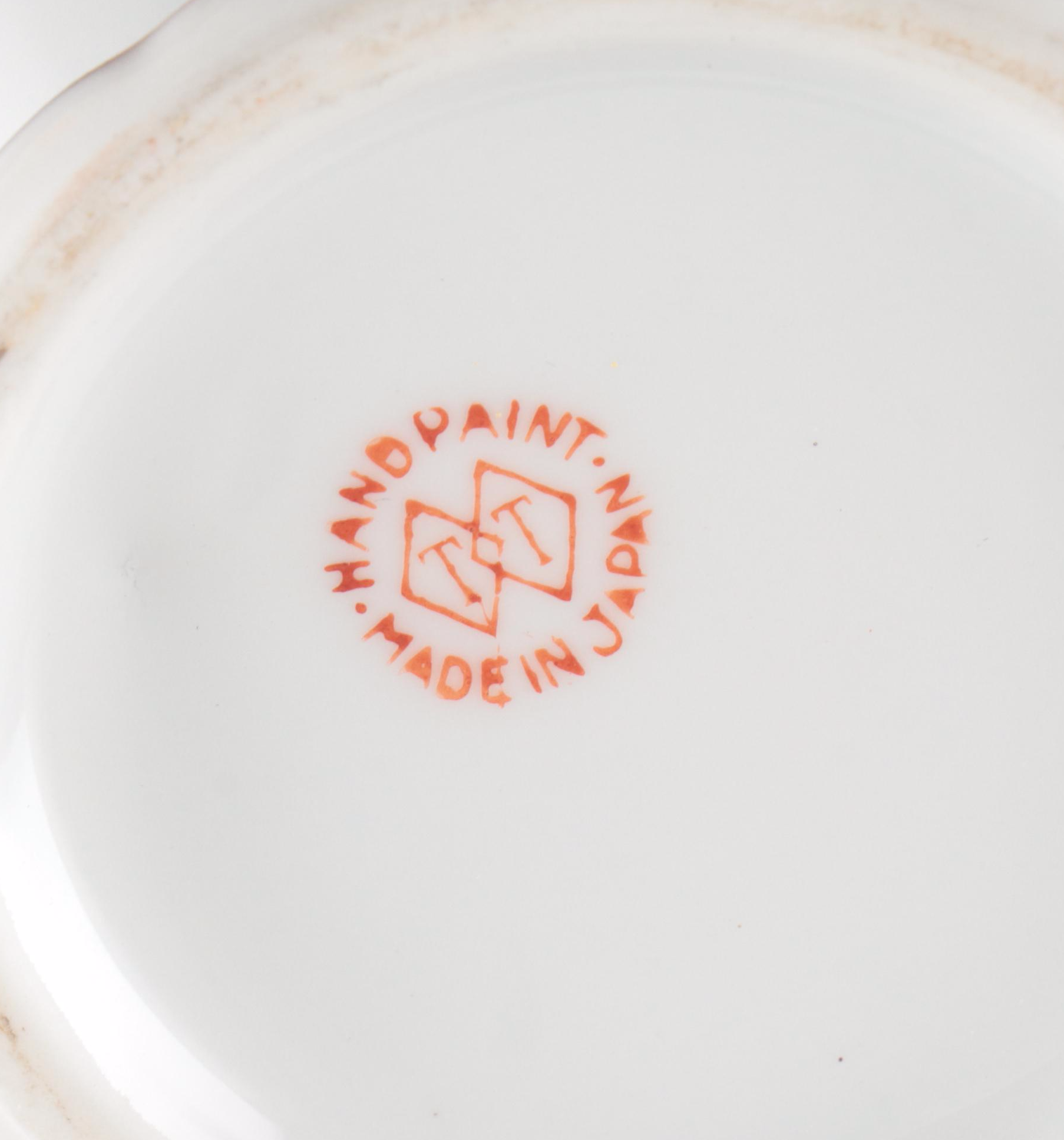 Homer Laughlin "Mauvette" Salad Plates and Other Vintage Ceramic Tableware