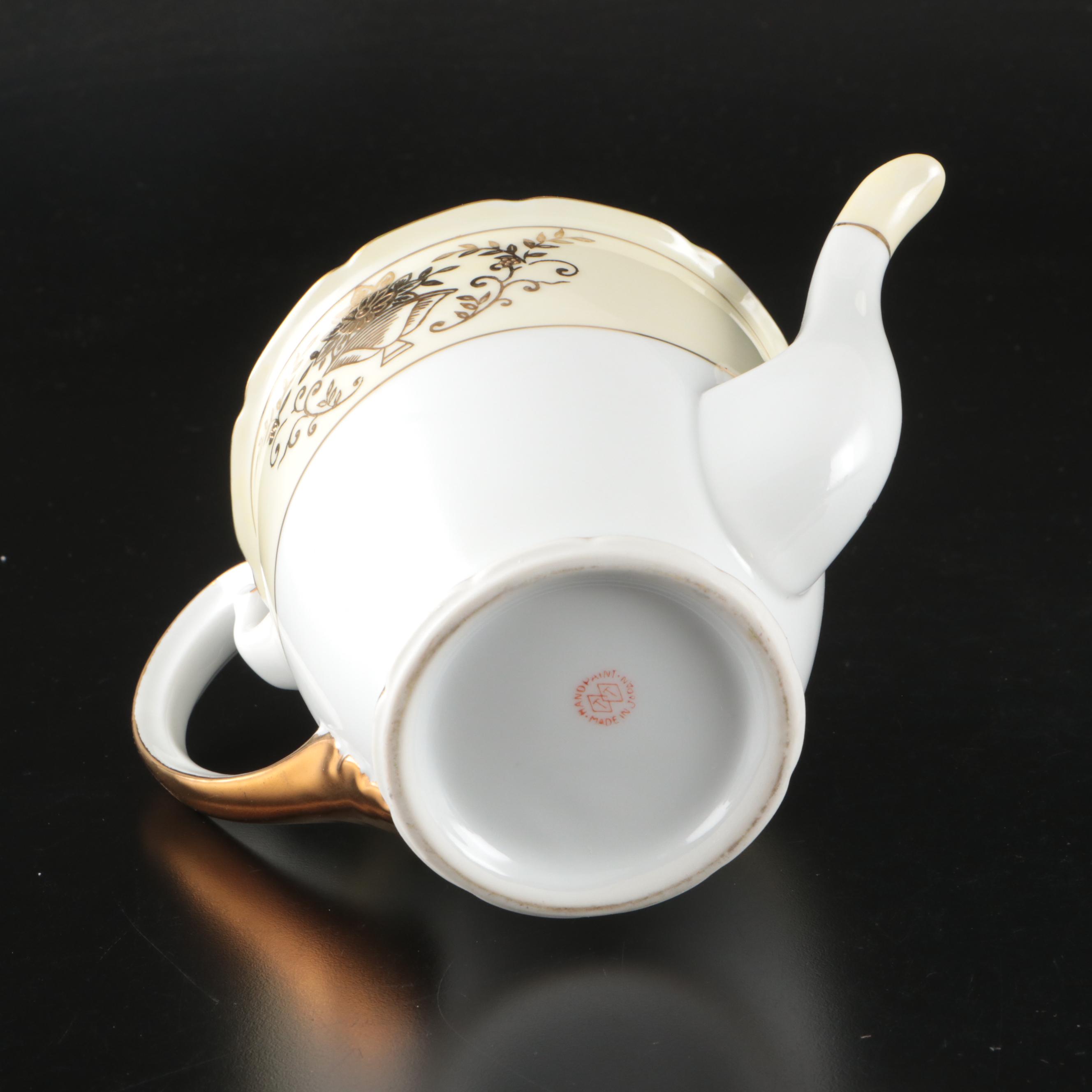 Homer Laughlin "Mauvette" Salad Plates and Other Vintage Ceramic Tableware