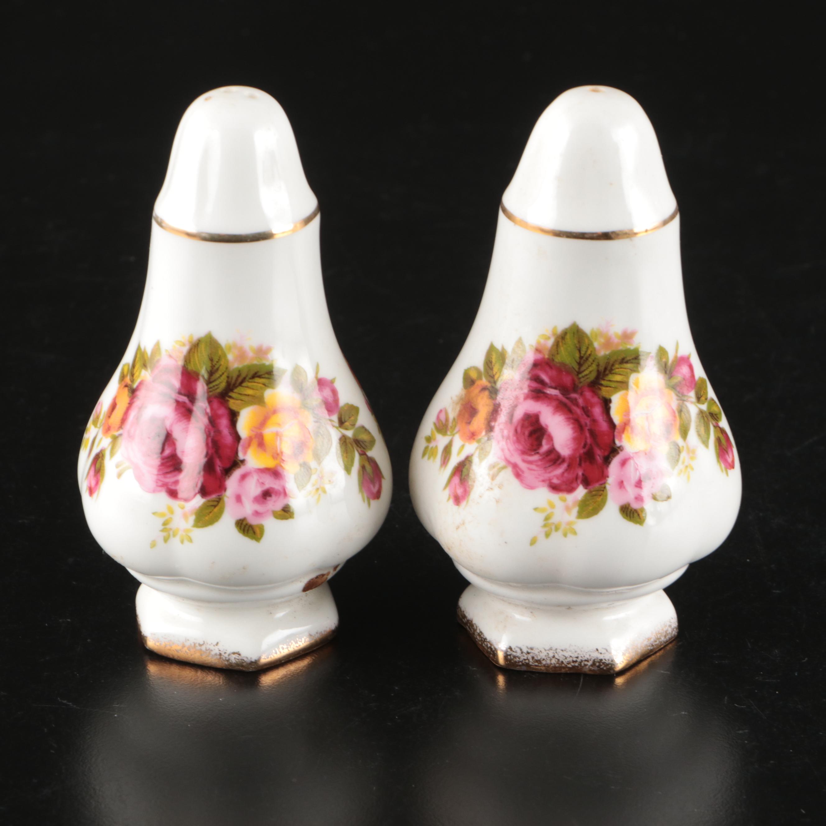 Homer Laughlin "Mauvette" Salad Plates and Other Vintage Ceramic Tableware