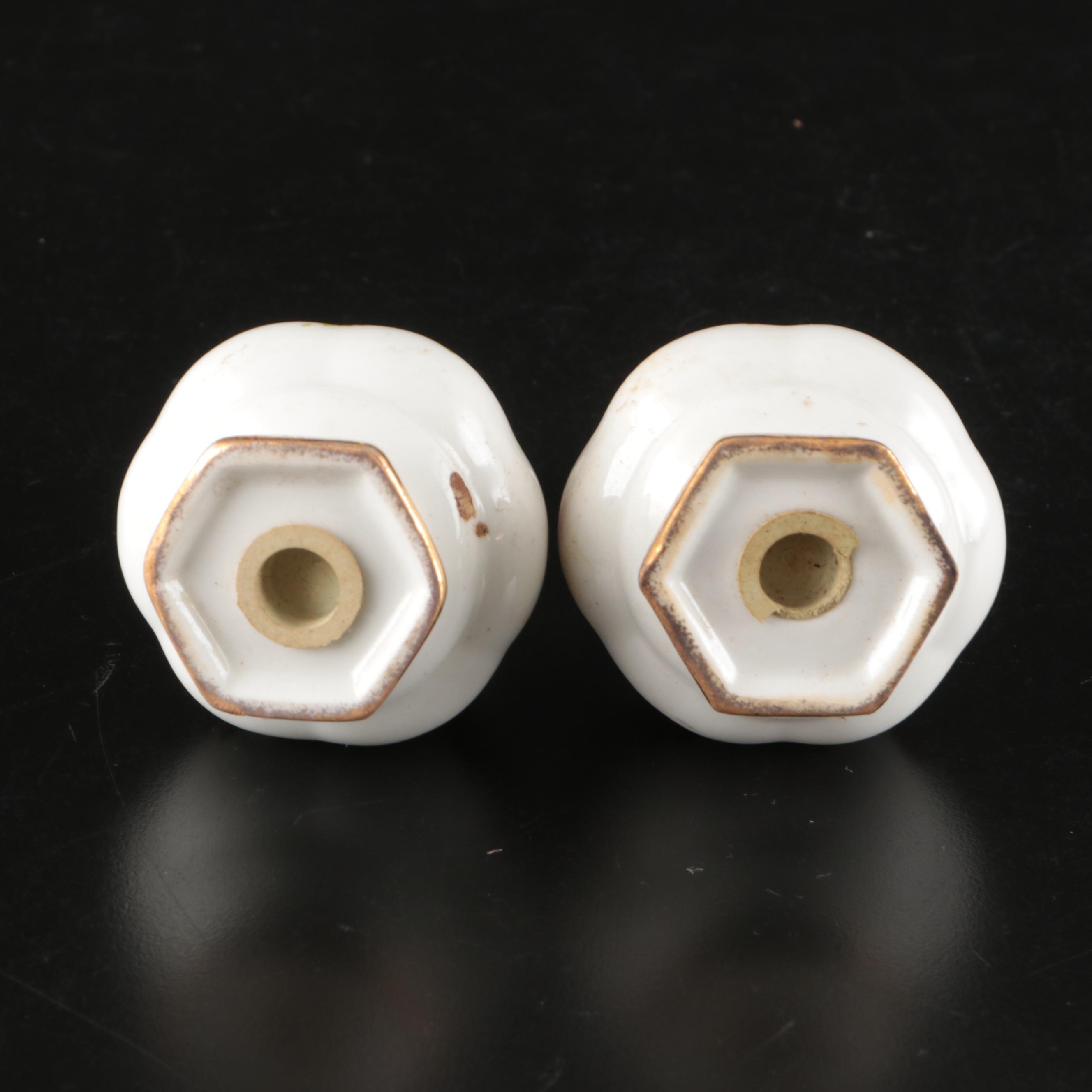 Homer Laughlin "Mauvette" Salad Plates and Other Vintage Ceramic Tableware