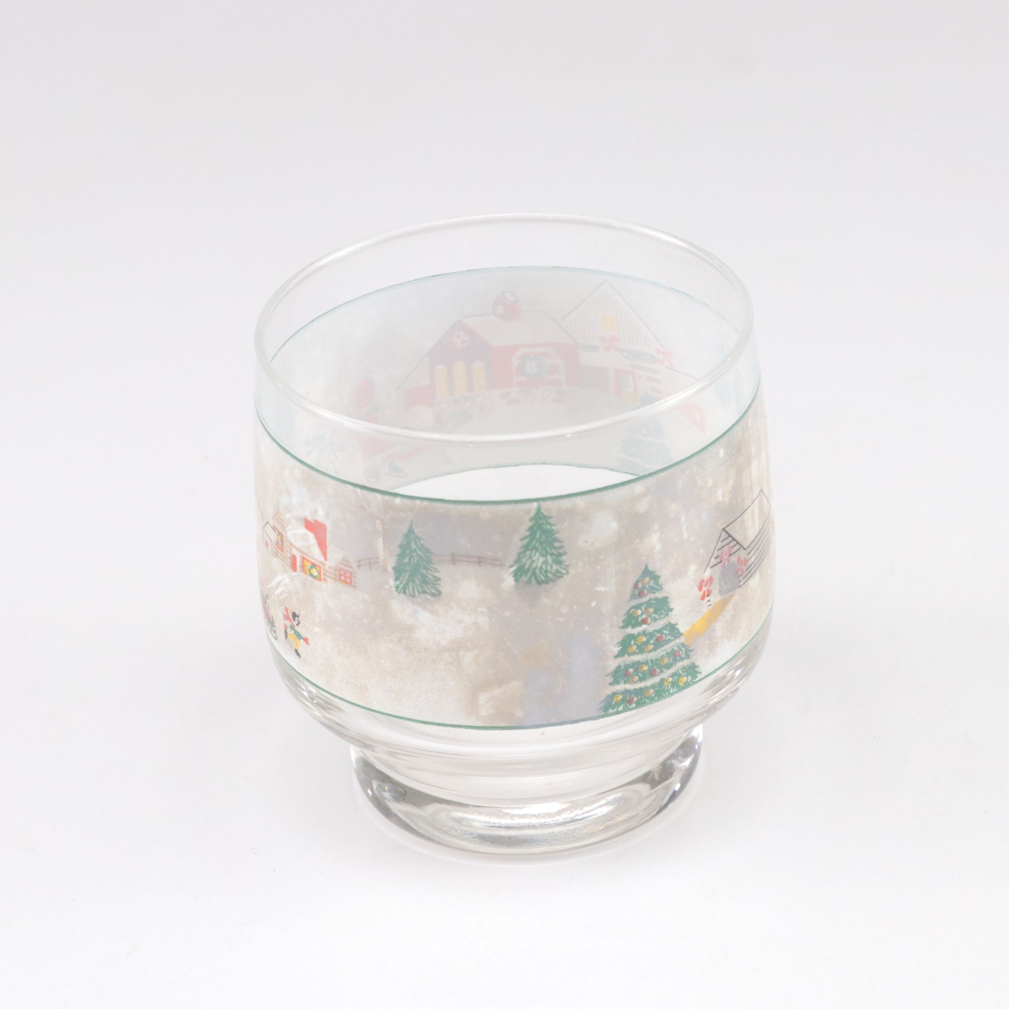 Sango "Silent Night" Christmas Dinnerware Set for Six with Extra Glasses, 1980s