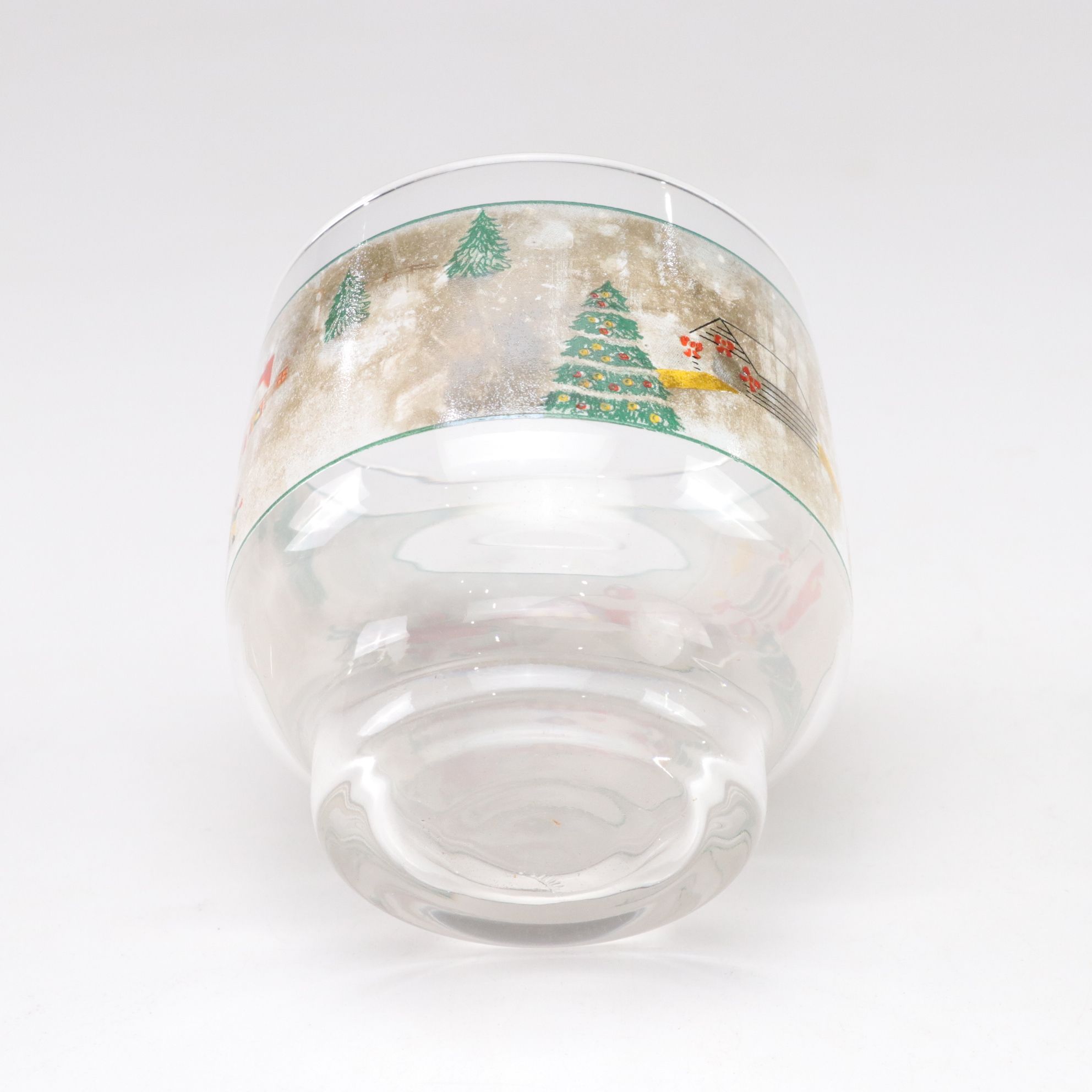 Sango "Silent Night" Christmas Dinnerware Set for Six with Extra Glasses, 1980s