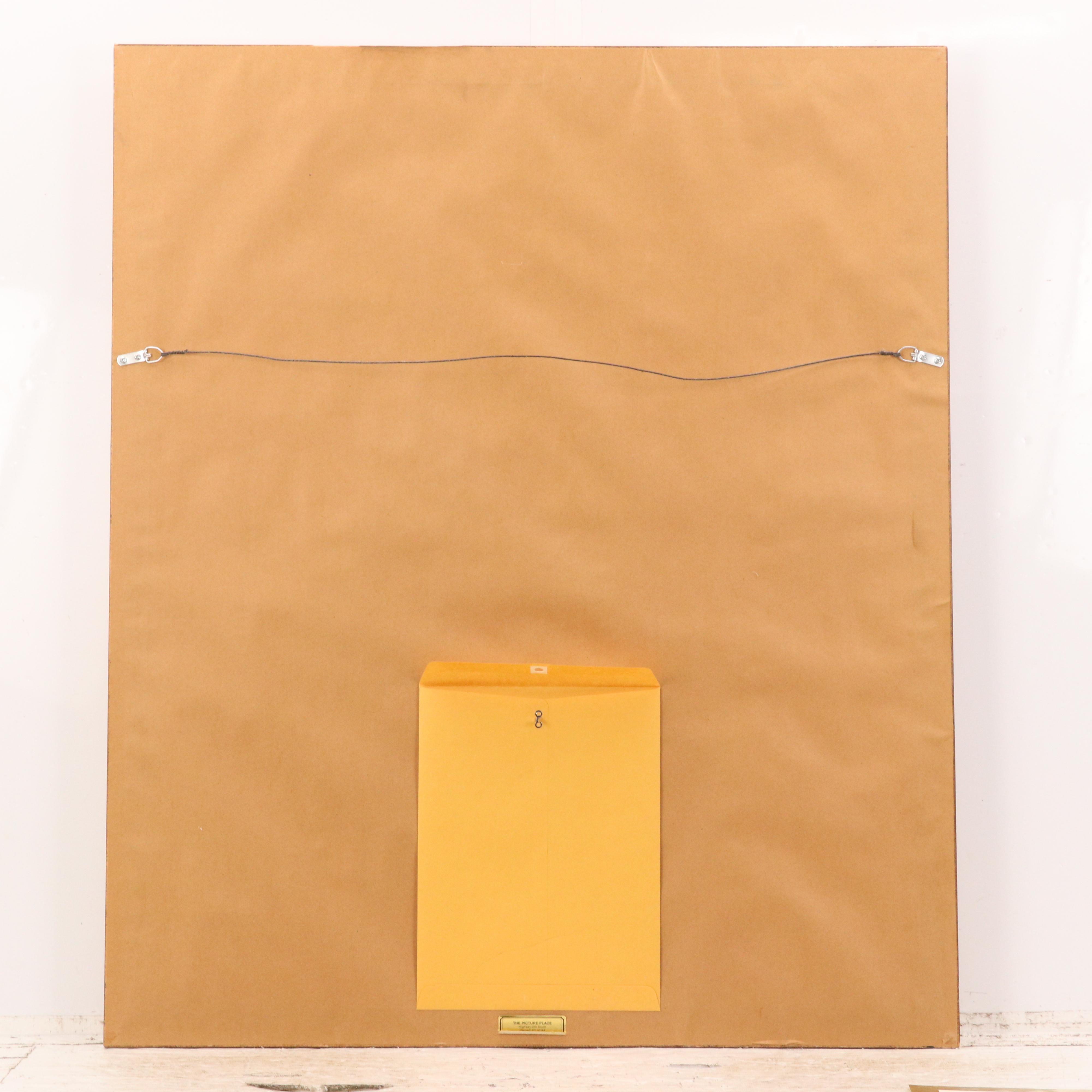 Thomas Kinkade Offset Lithograph "A Prayer of Hope for the Millennium of Light"