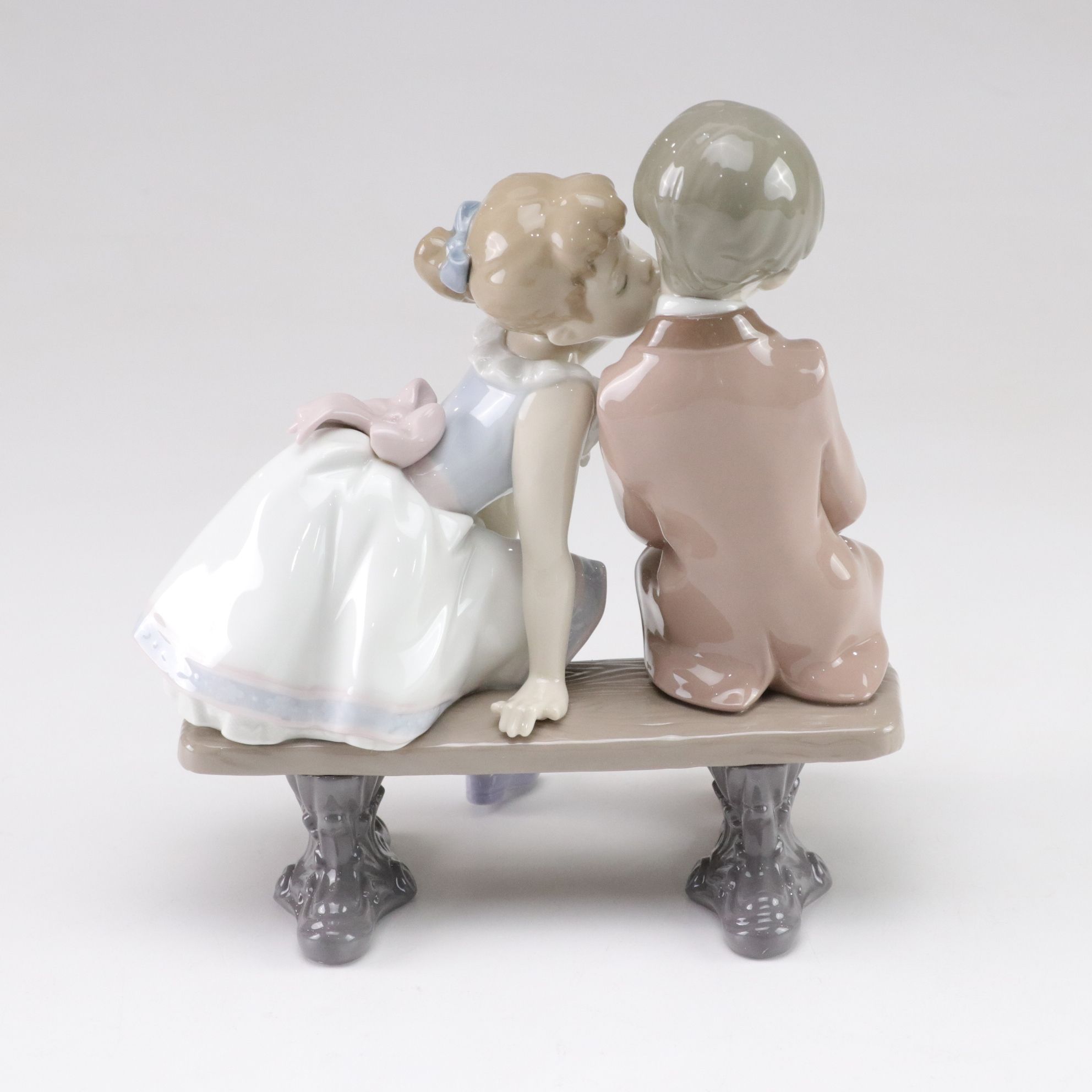 Lladró "Ten and Growing" Porcelain Figurine Designed by Francisco Polope, 1995