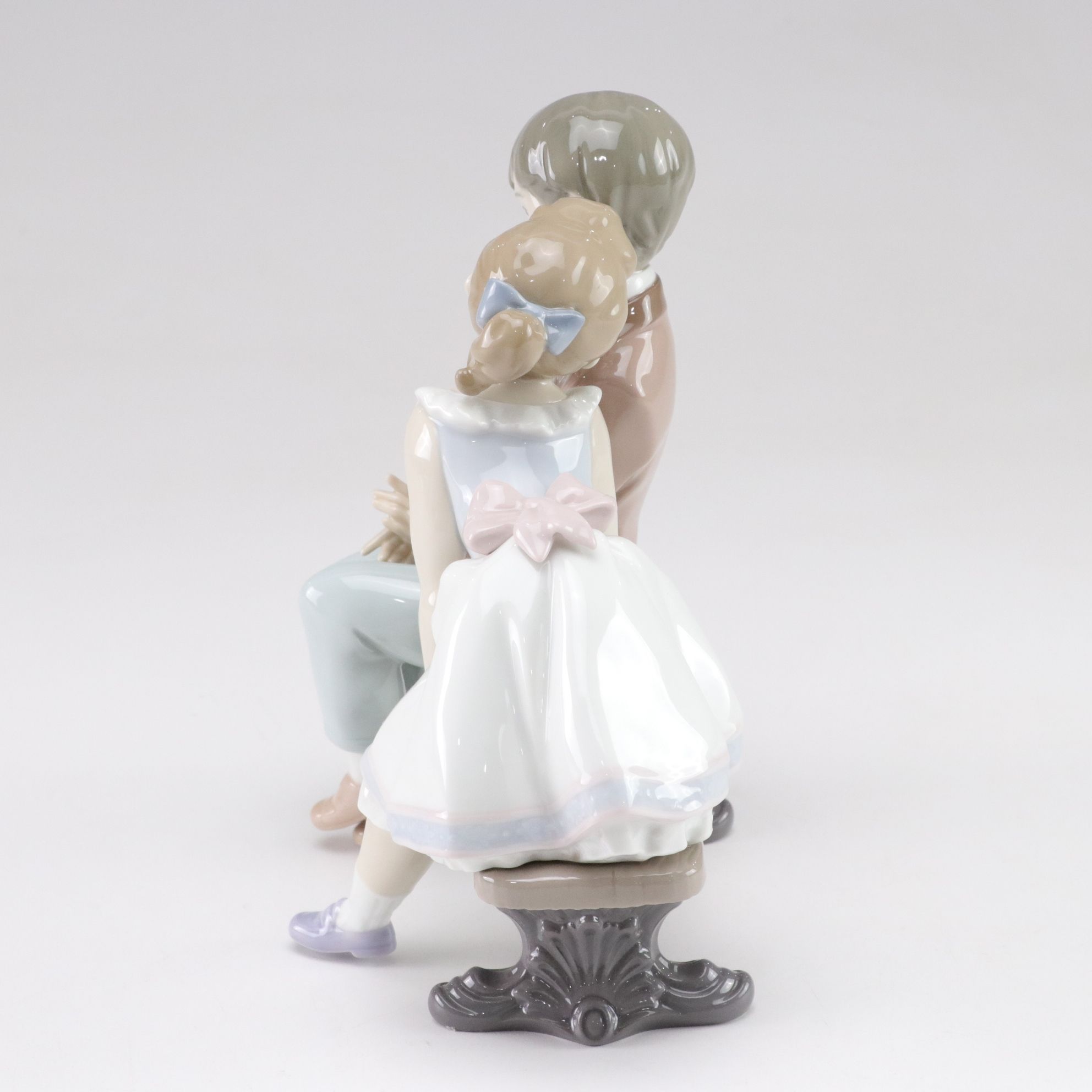Lladró "Ten and Growing" Porcelain Figurine Designed by Francisco Polope, 1995