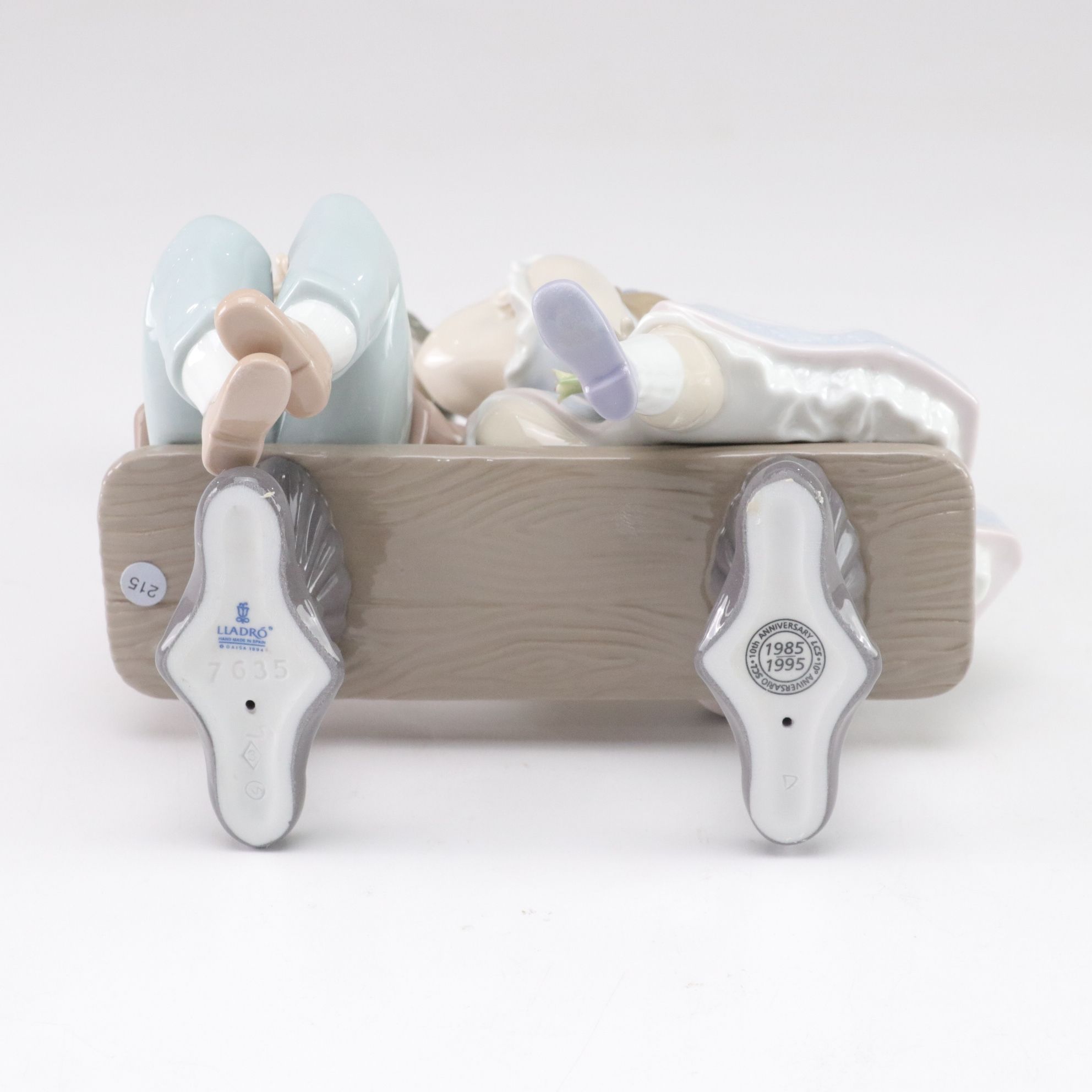 Lladró "Ten and Growing" Porcelain Figurine Designed by Francisco Polope, 1995