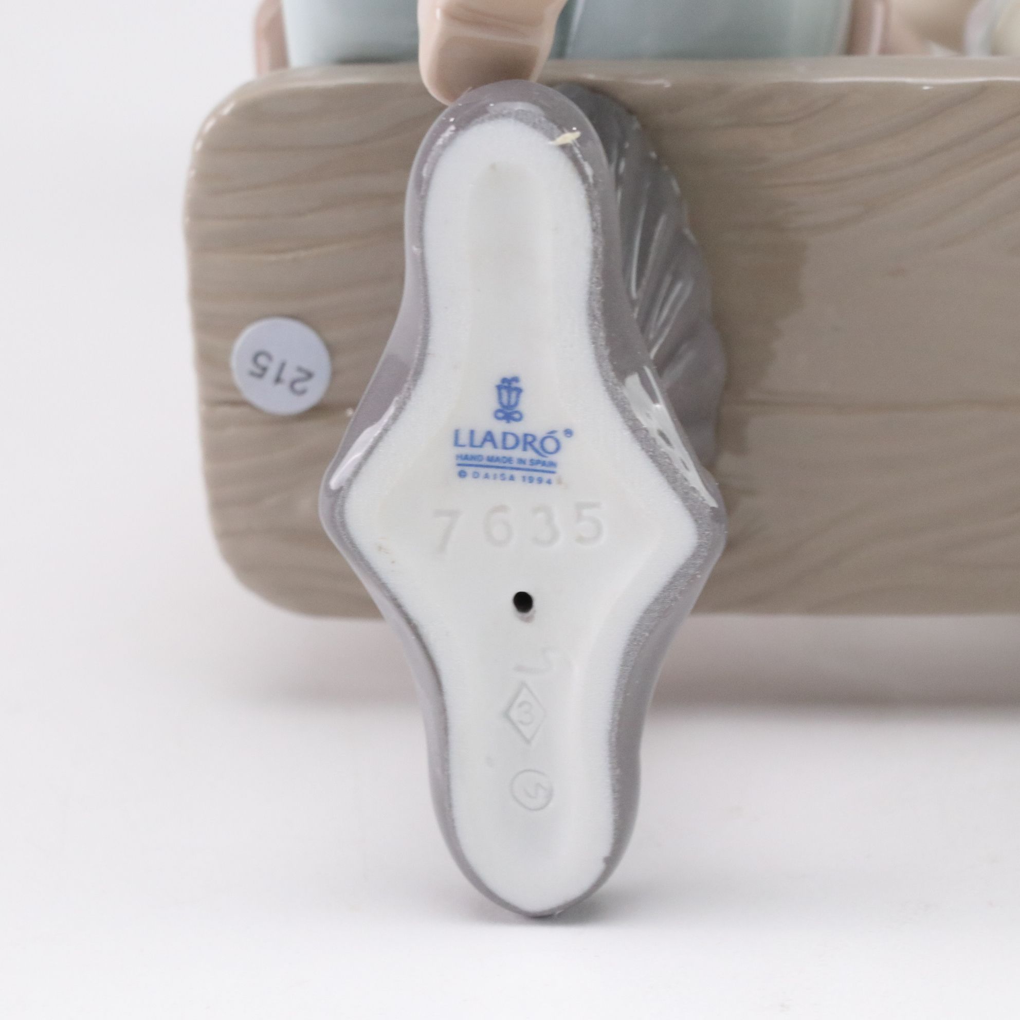 Lladró "Ten and Growing" Porcelain Figurine Designed by Francisco Polope, 1995