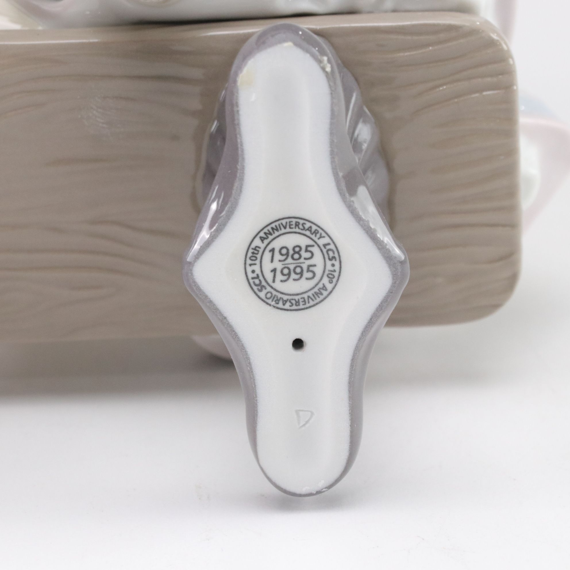 Lladró "Ten and Growing" Porcelain Figurine Designed by Francisco Polope, 1995