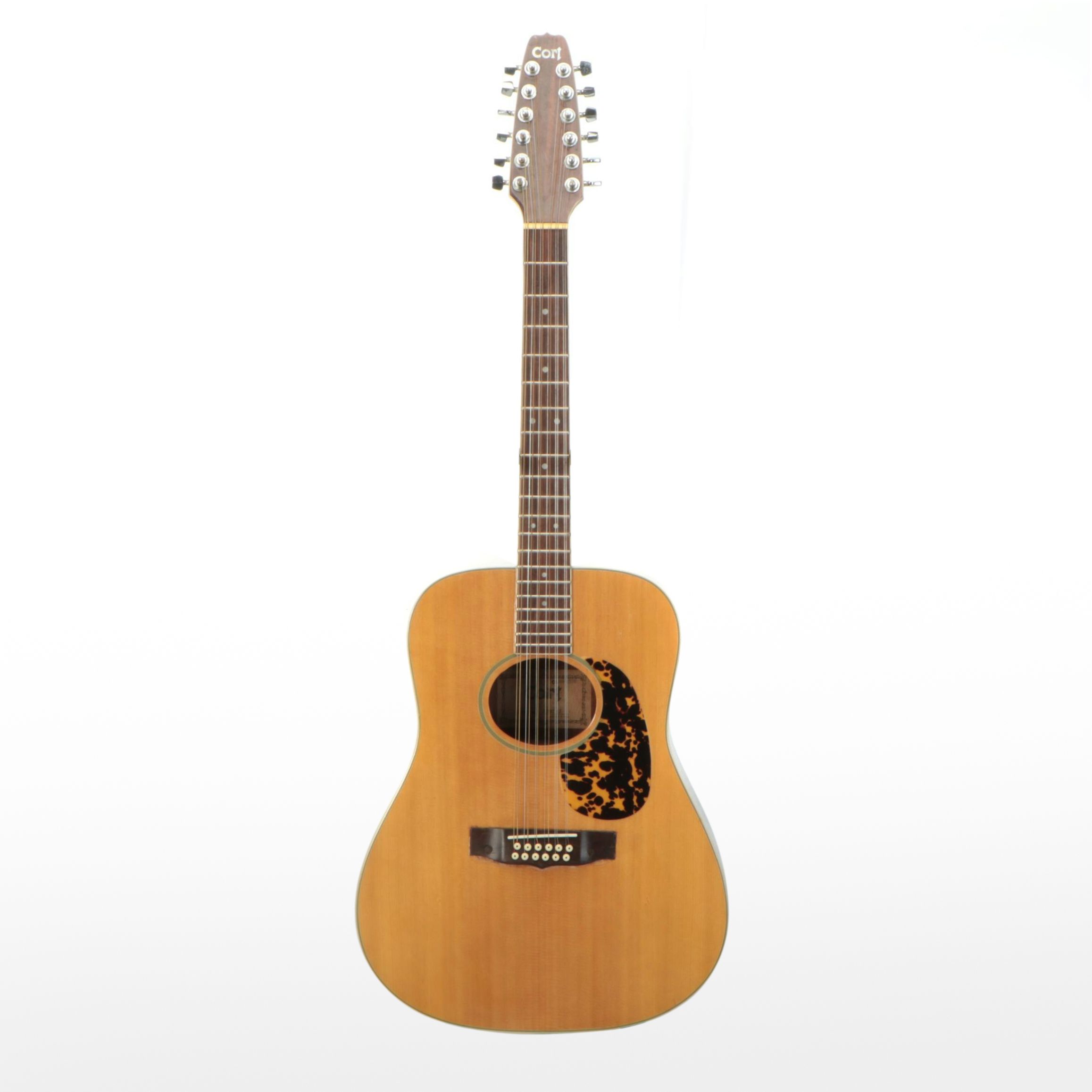 Cort Mahogany and Spruce Top AJ831-12 Acoustic Guitar