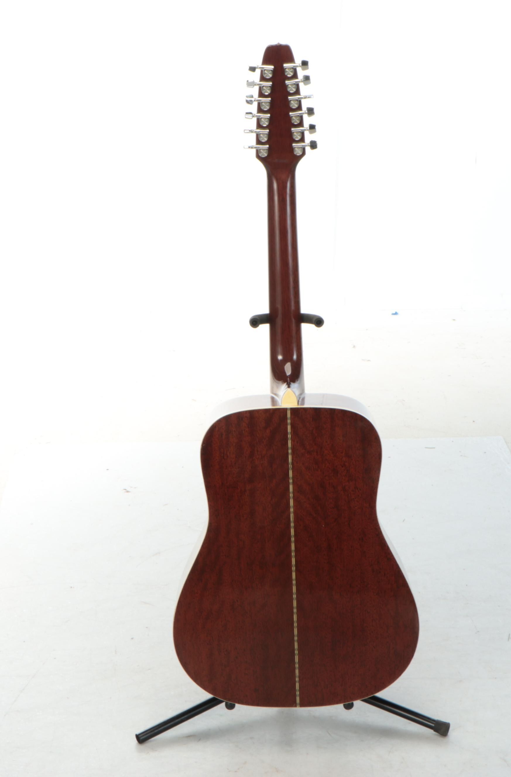 Cort Mahogany and Spruce Top AJ831-12 Acoustic Guitar