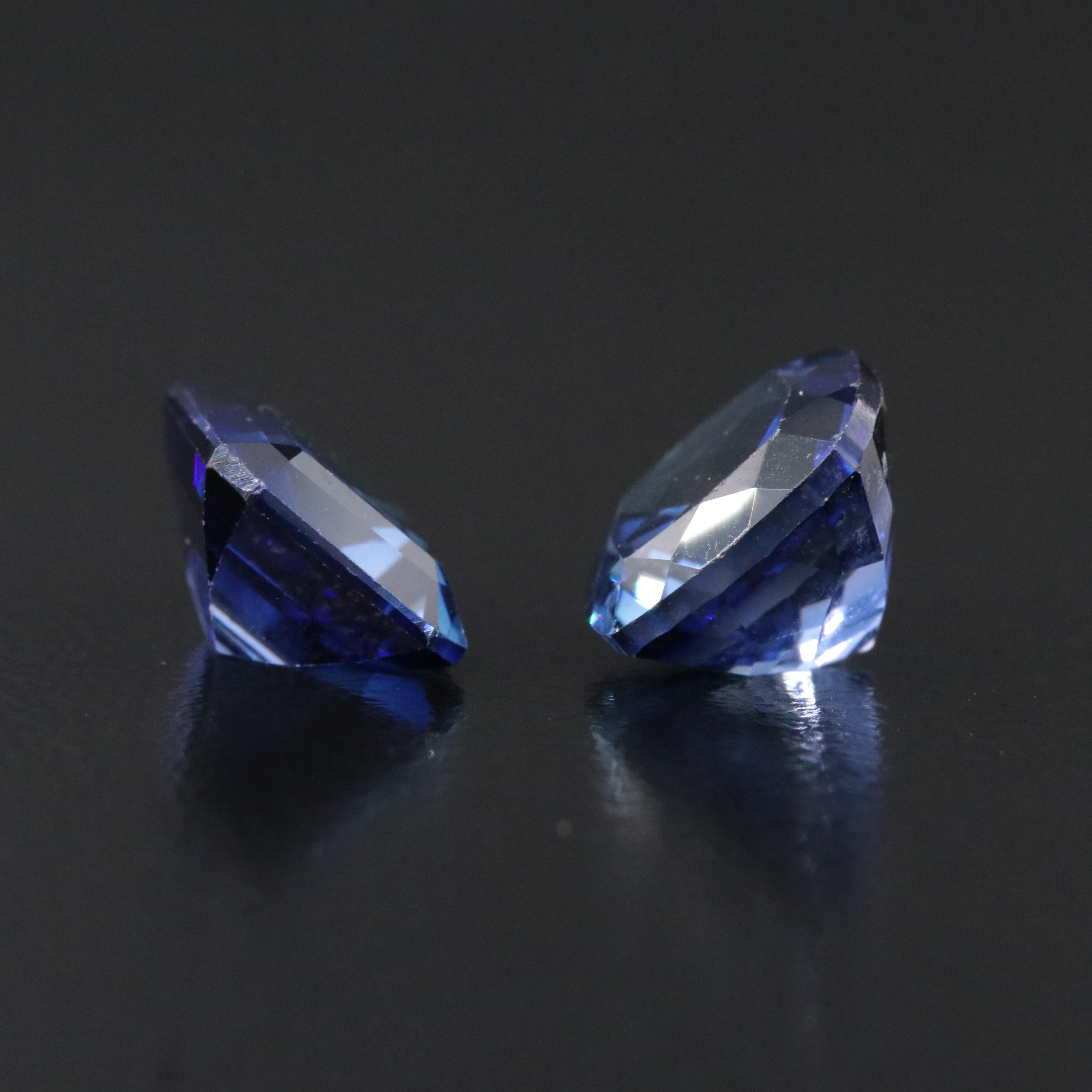 Loose 9.01 CTW Lab Grown Sapphire Lot