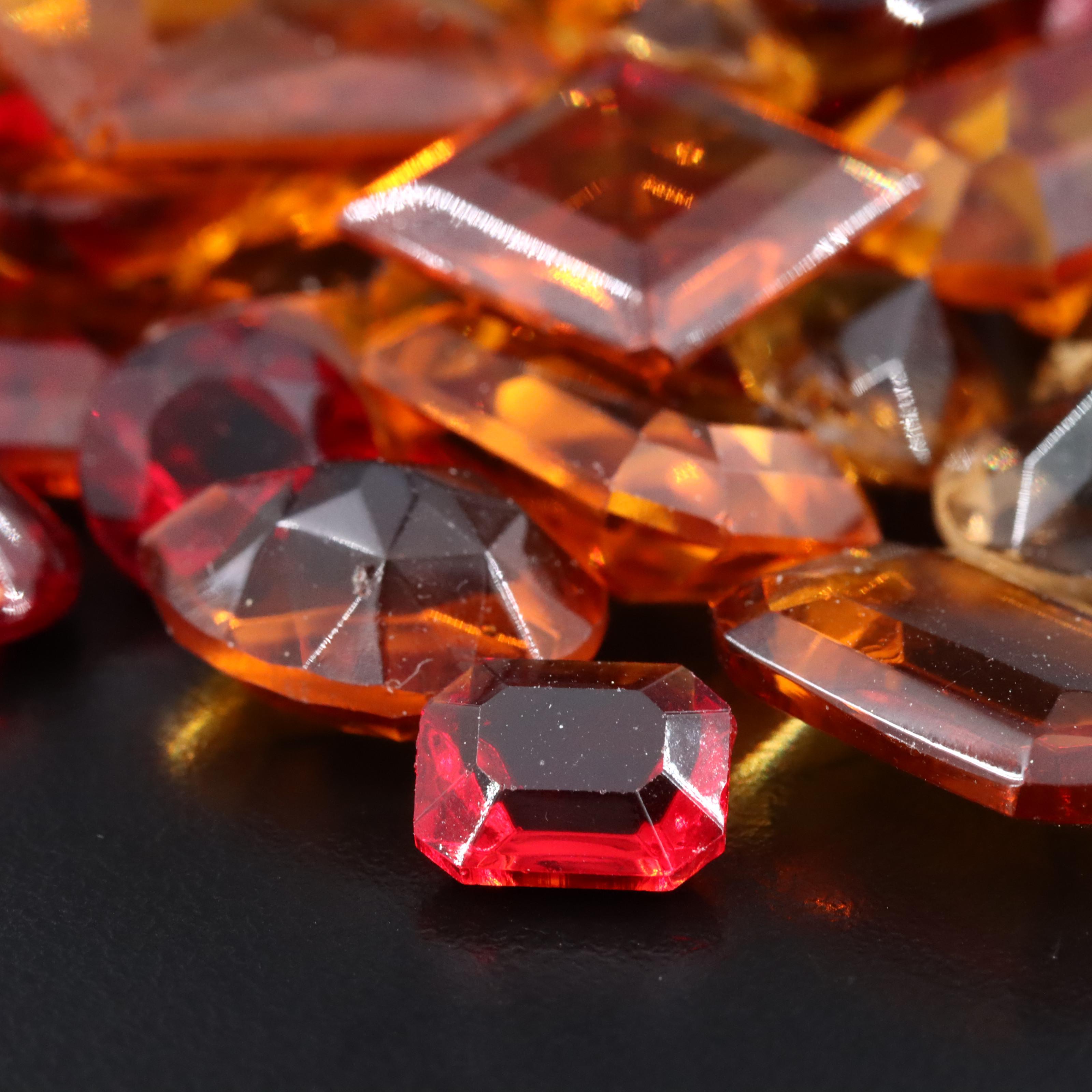 Loose 336.50 CTW Stones Featuring Glass, Lab Grown Rubies and Lab Grown Spinel