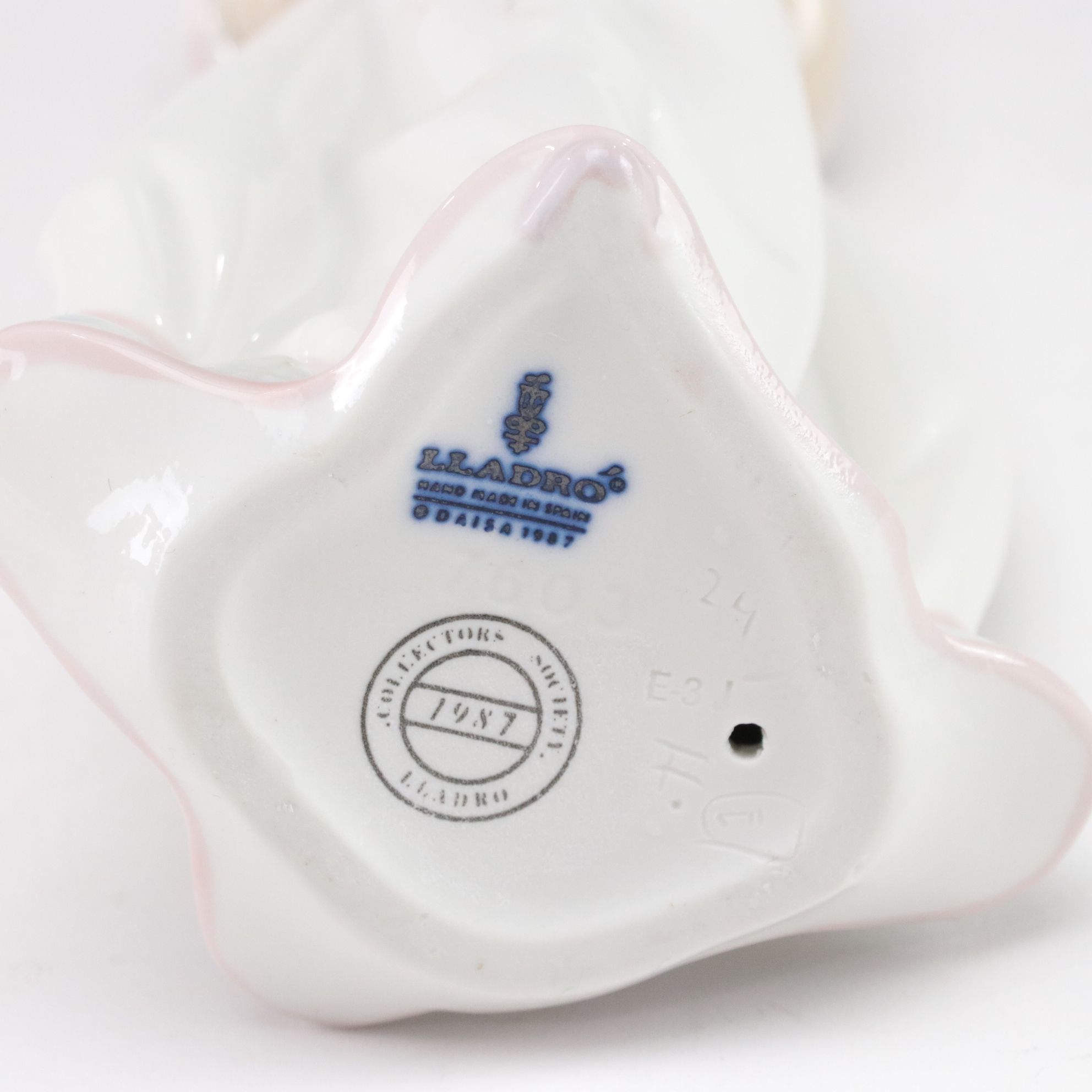 Lladró "Spring Bouquets" & "Pocket Full of Wishes" Porcelain Figurines, 1980-90s