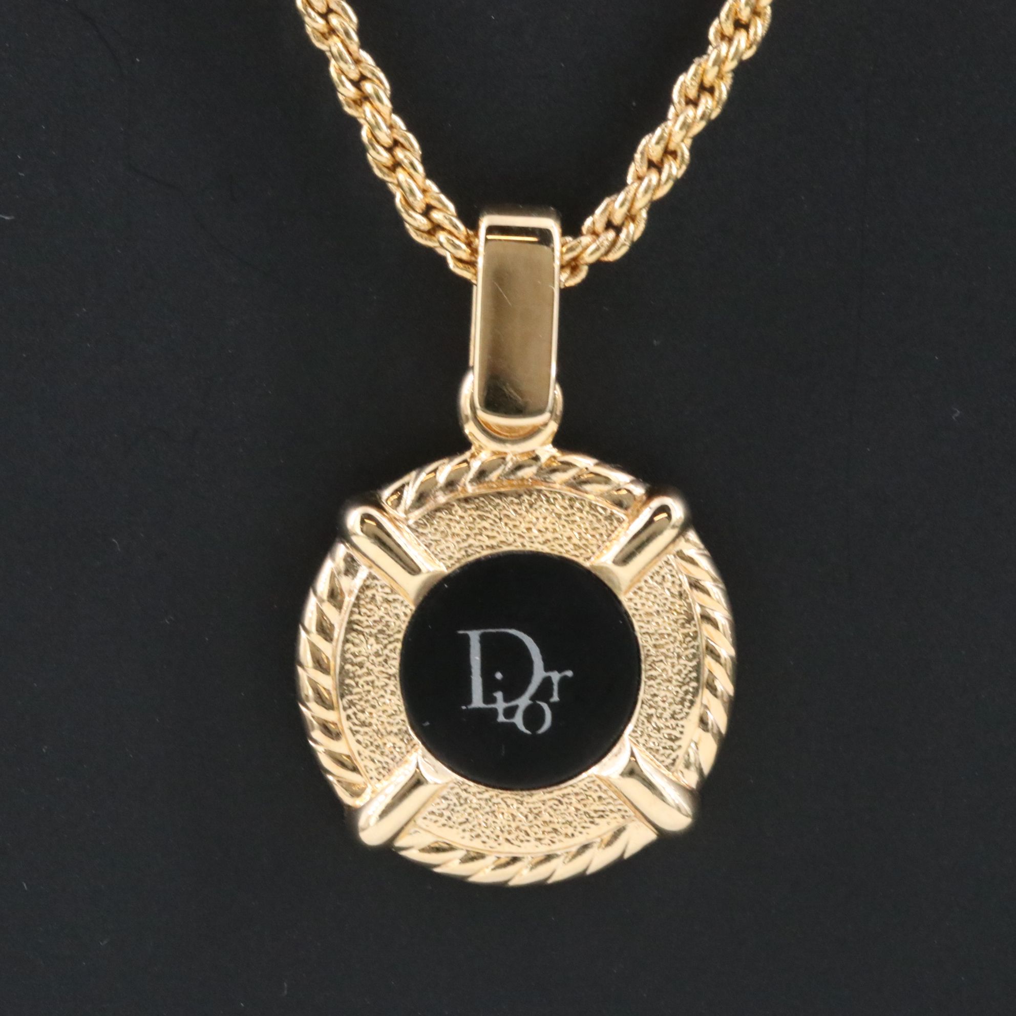 Christian Dior Nautical Pendant Necklace