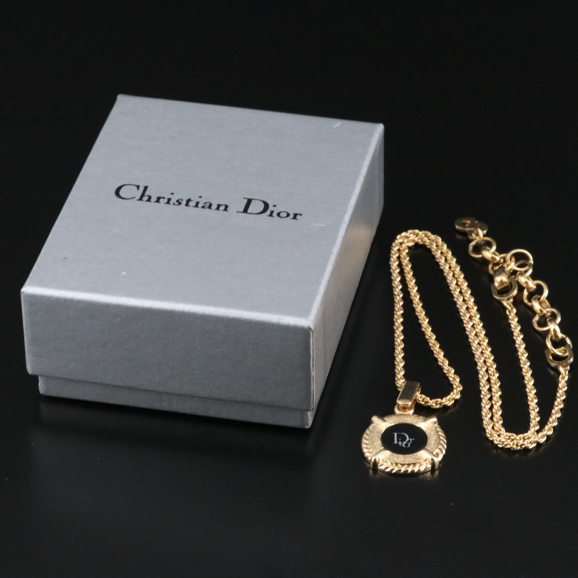 Christian Dior Nautical Pendant Necklace