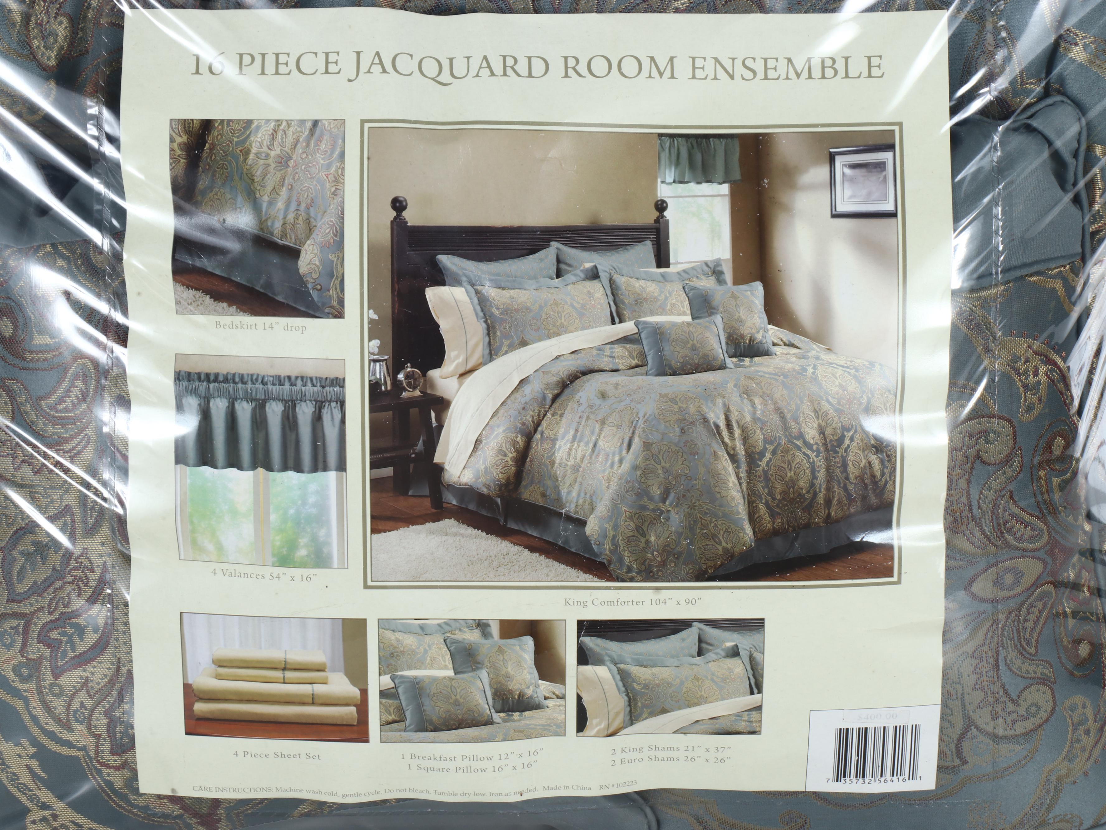 Westminster "Jacquard" 16-Piece Bedroom Ensemble