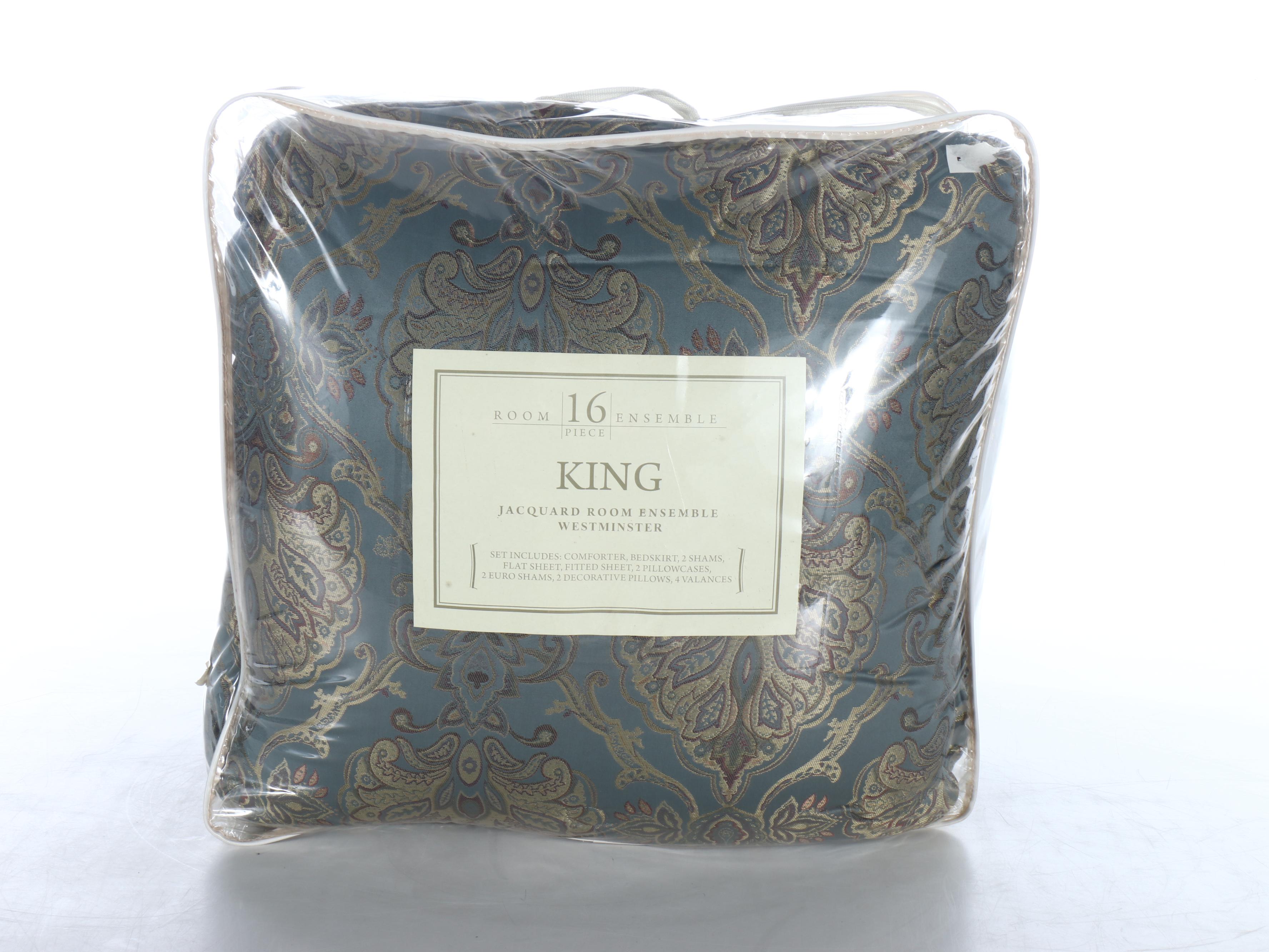 Westminster "Jacquard" 16-Piece Bedroom Ensemble