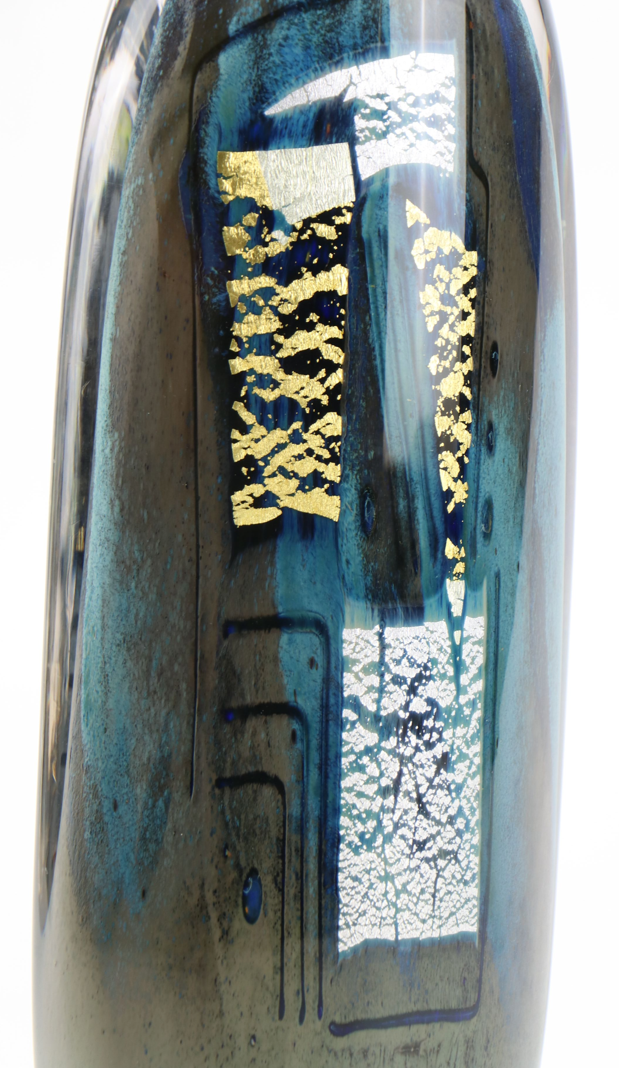 Olivier Mallemouche Limited Edition Handblown Art Glass Vase