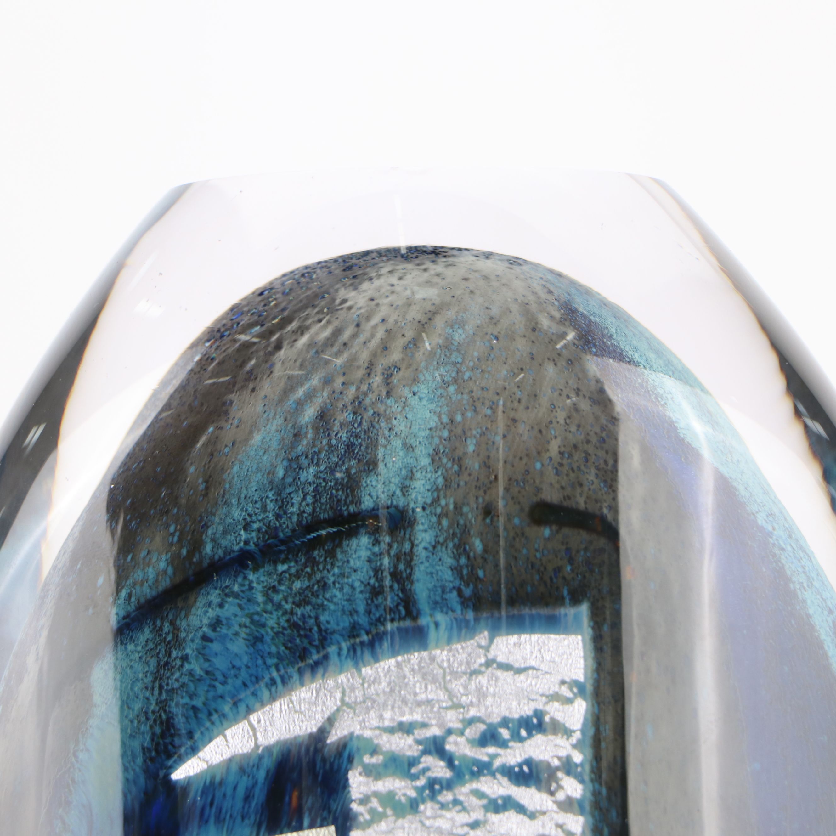 Olivier Mallemouche Limited Edition Handblown Art Glass Vase