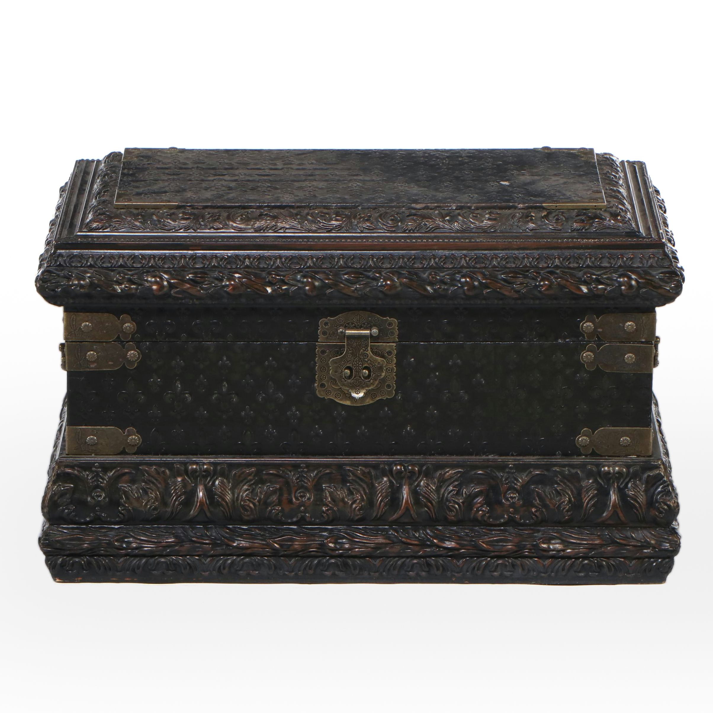 Carved Ornamental Small Chest