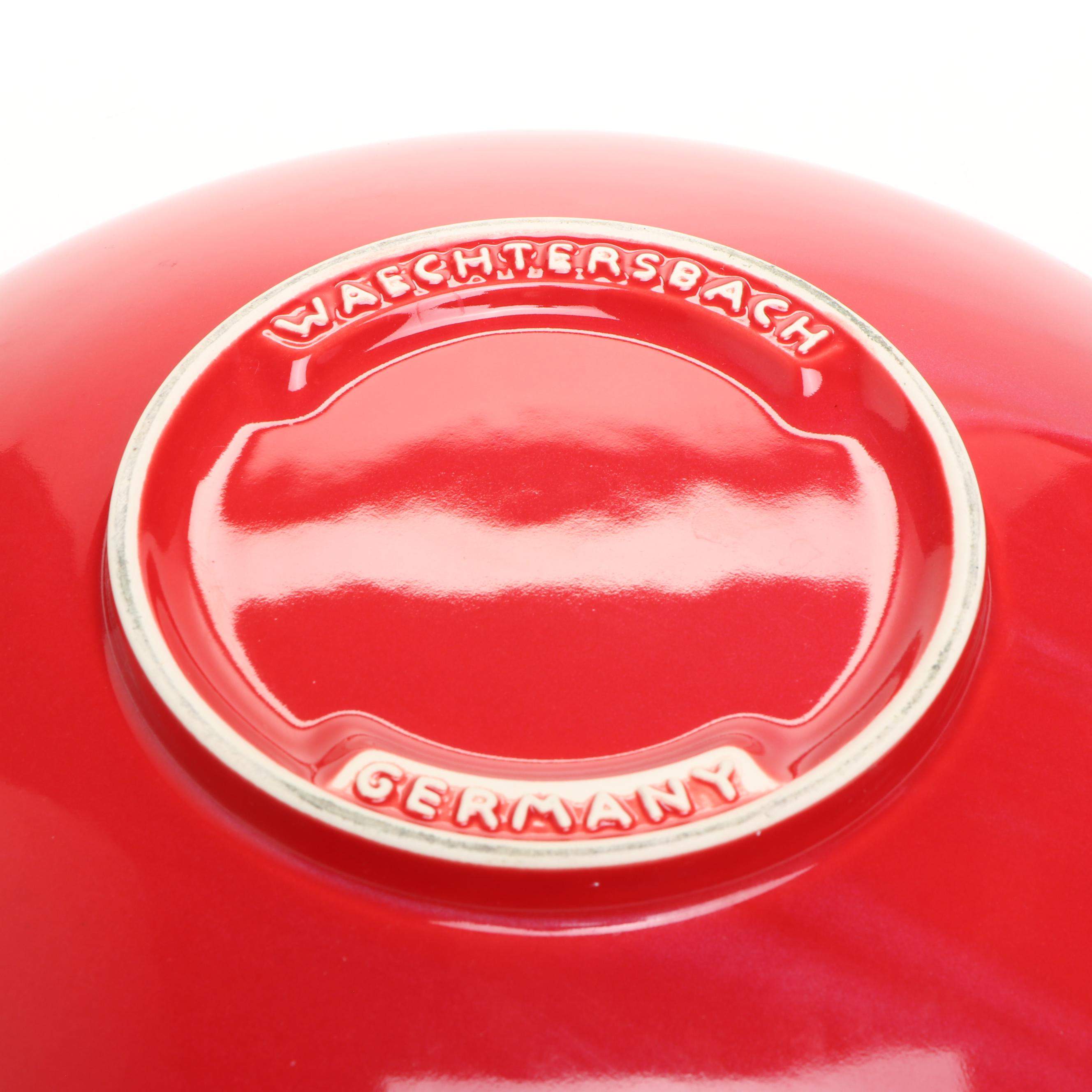 J. Ponsford Columbus, Indiana, Skyline Art Pottery Vase with Waechtersbach Bowl