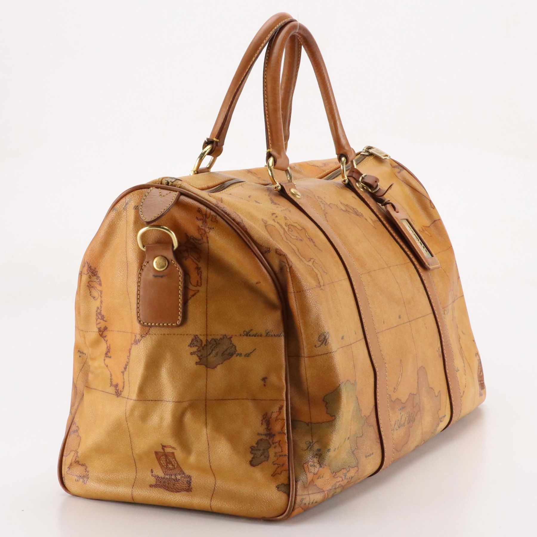Alviero Martini 1A Classe Geo Classic Two-Way Boston Bag