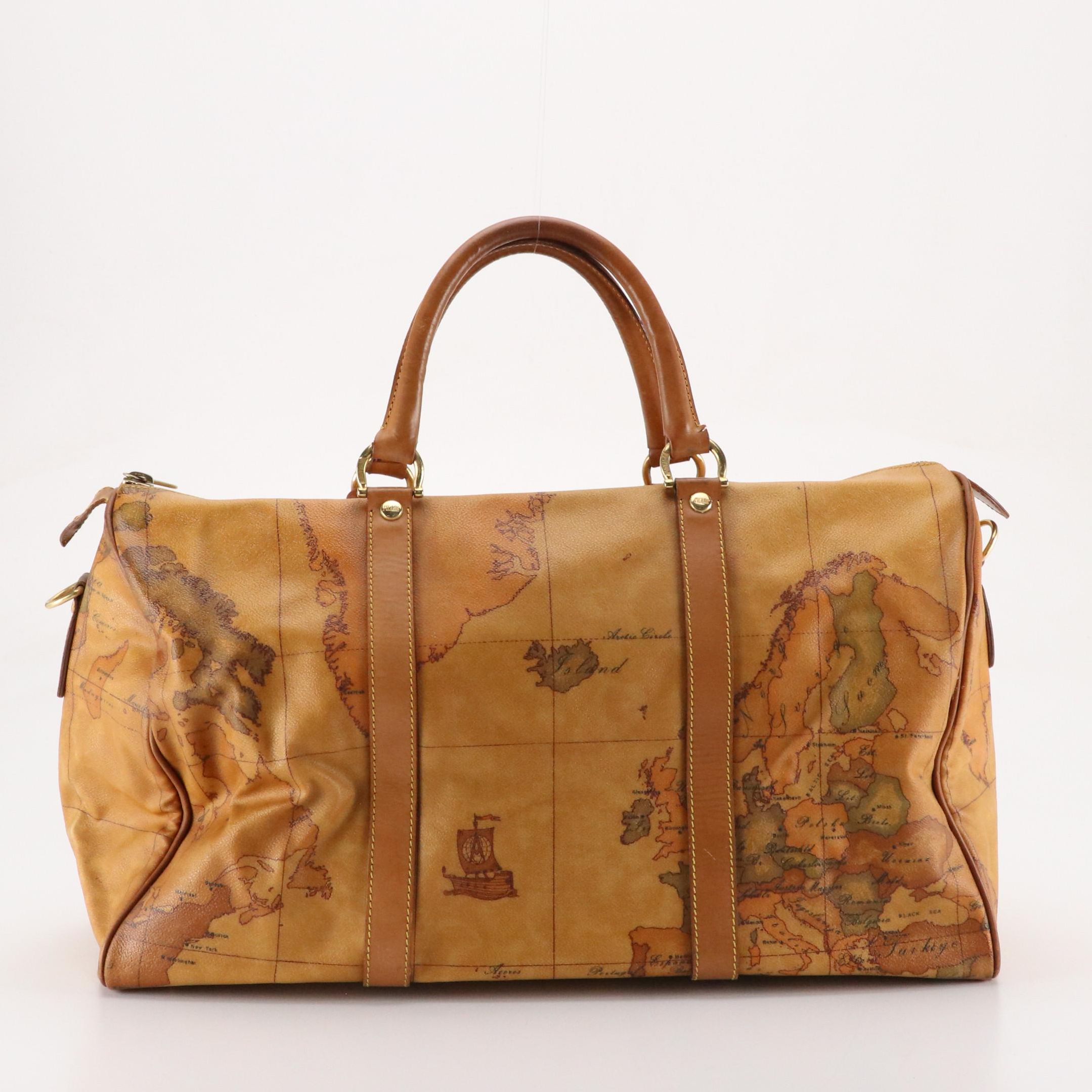 Alviero Martini 1A Classe Geo Classic Two-Way Boston Bag
