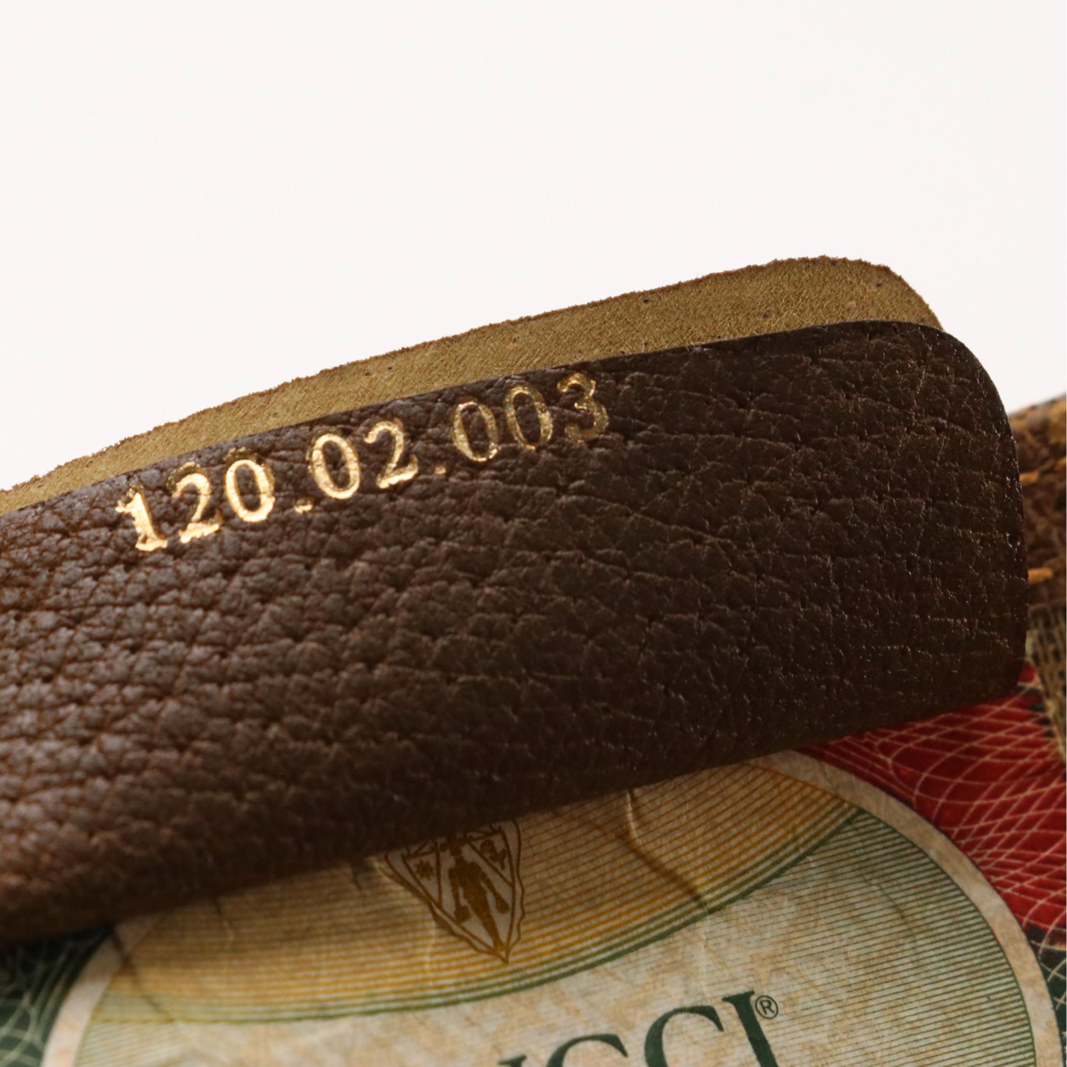 Gucci Accessory Collection Front Pocket Tote in GG Supreme Canvas, Leather & Web