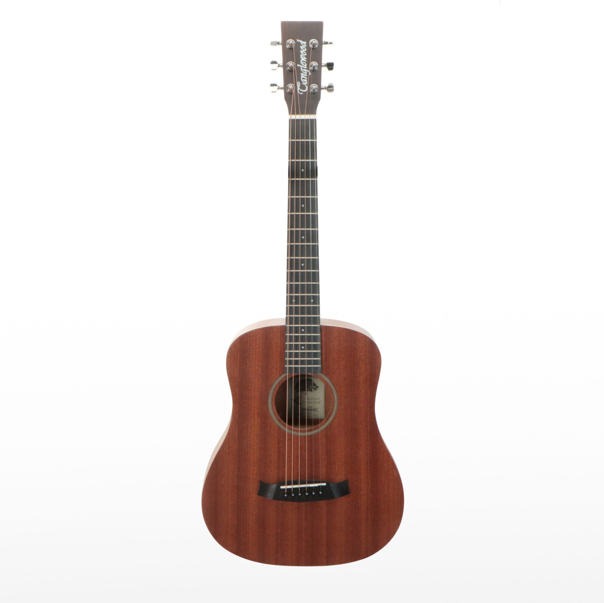 Tanglewood TW2T Winterleaf Handcrafted Mahogany Travel Acoustic Guitar