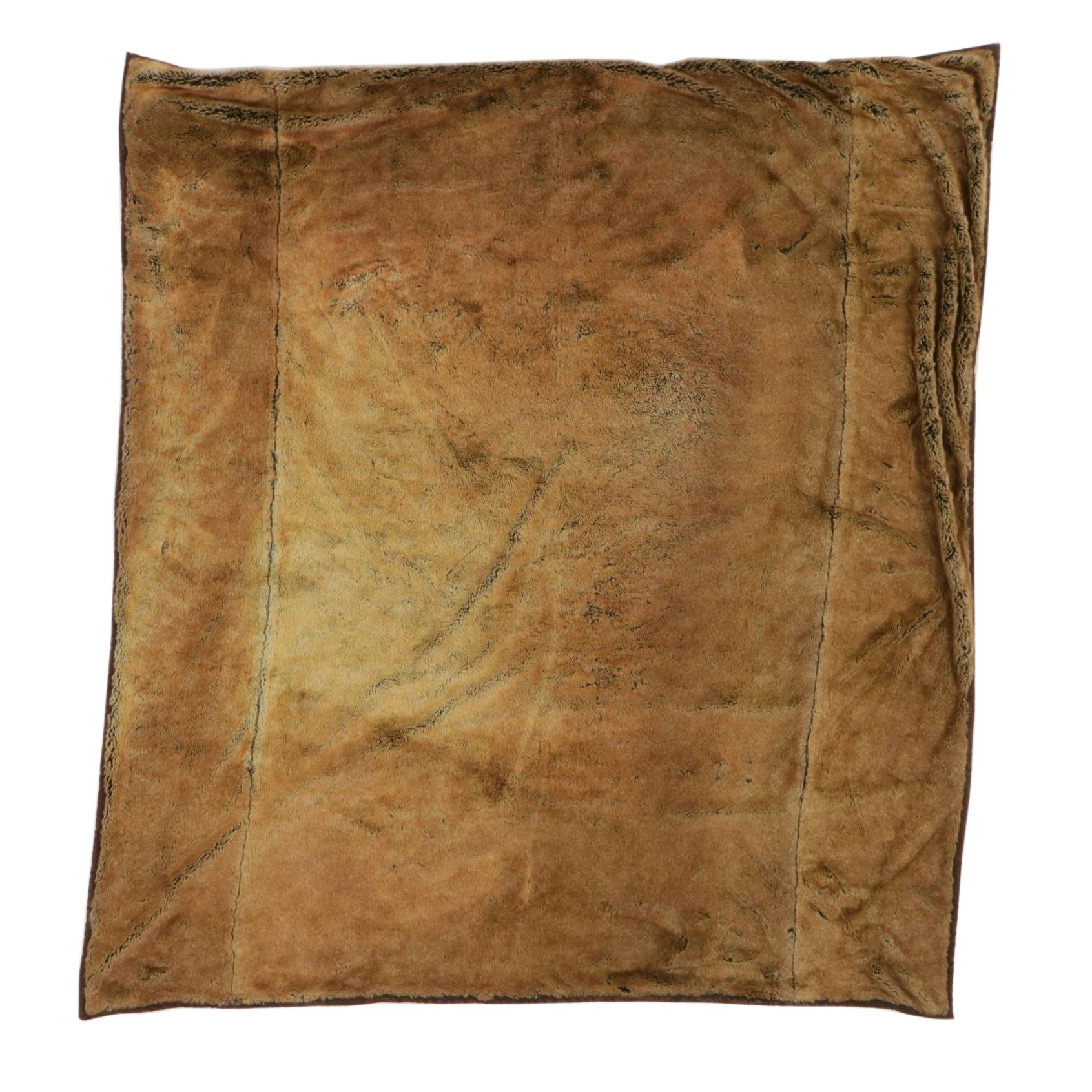 Pottery Barn Faux Fur Blanket