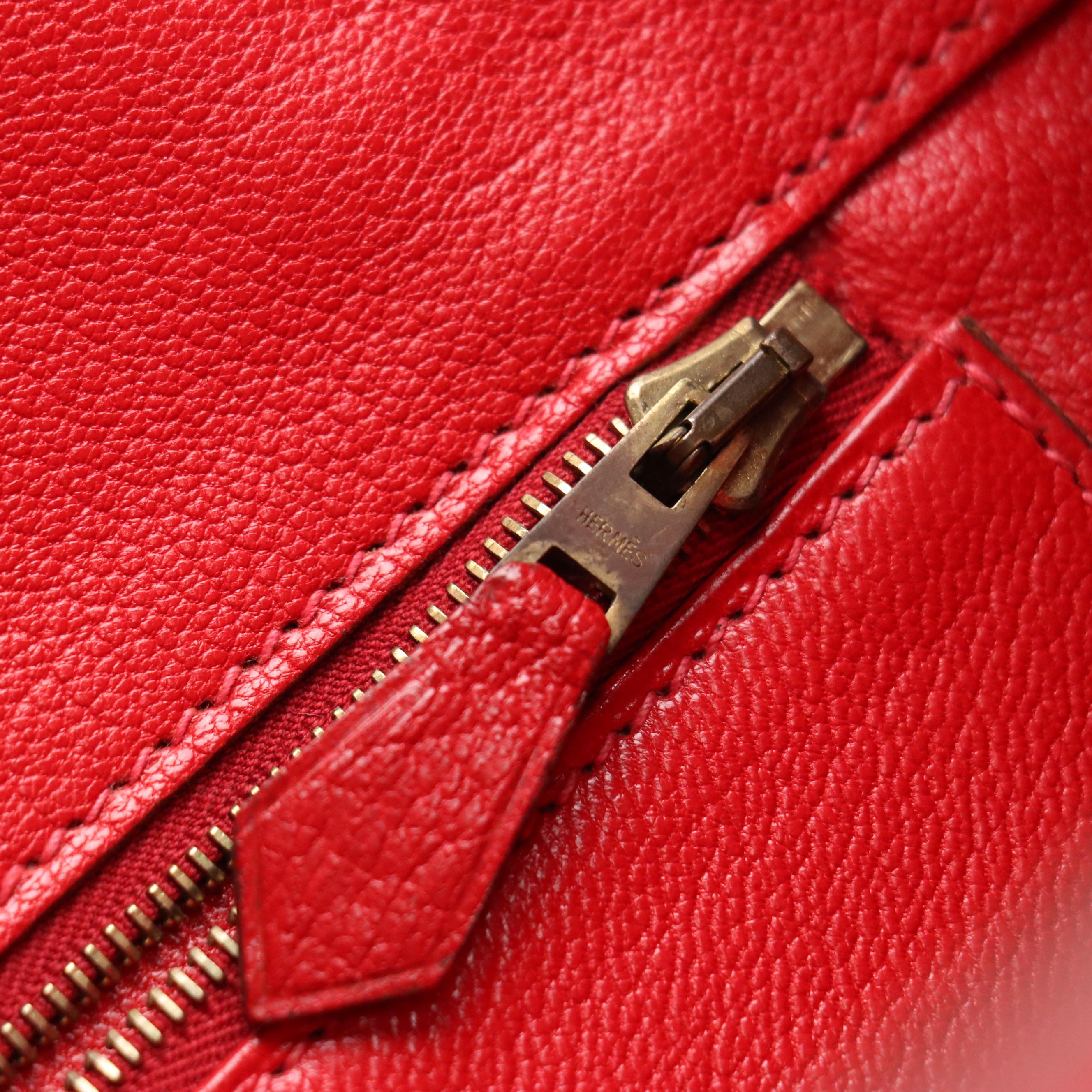 Hermès Birkin 35 Satchel in Chevre de Coromandel Leather & Gold Plated Hardware