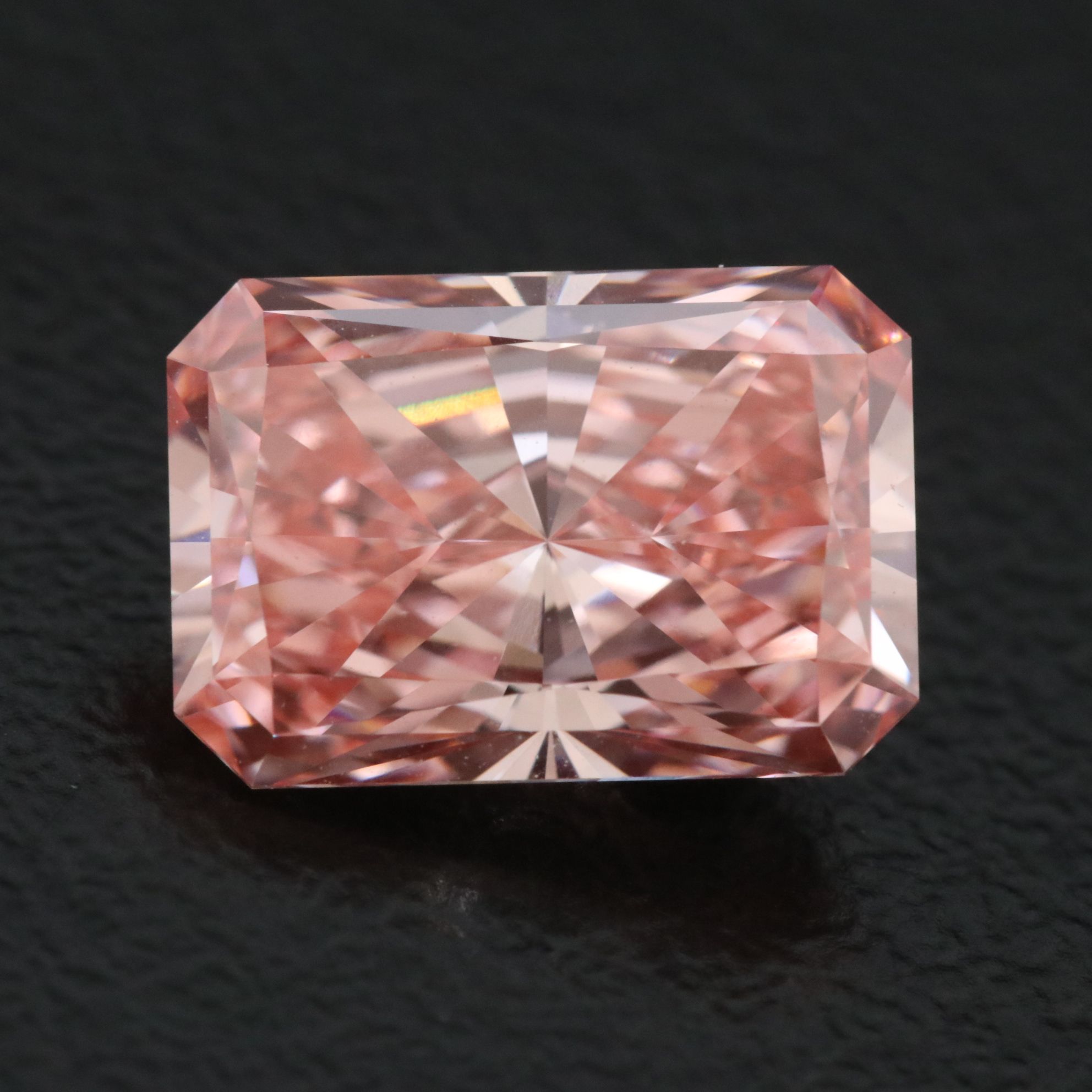 Loose 3.03 CT Lab Grown Fancy Pink Diamond with IGI Report