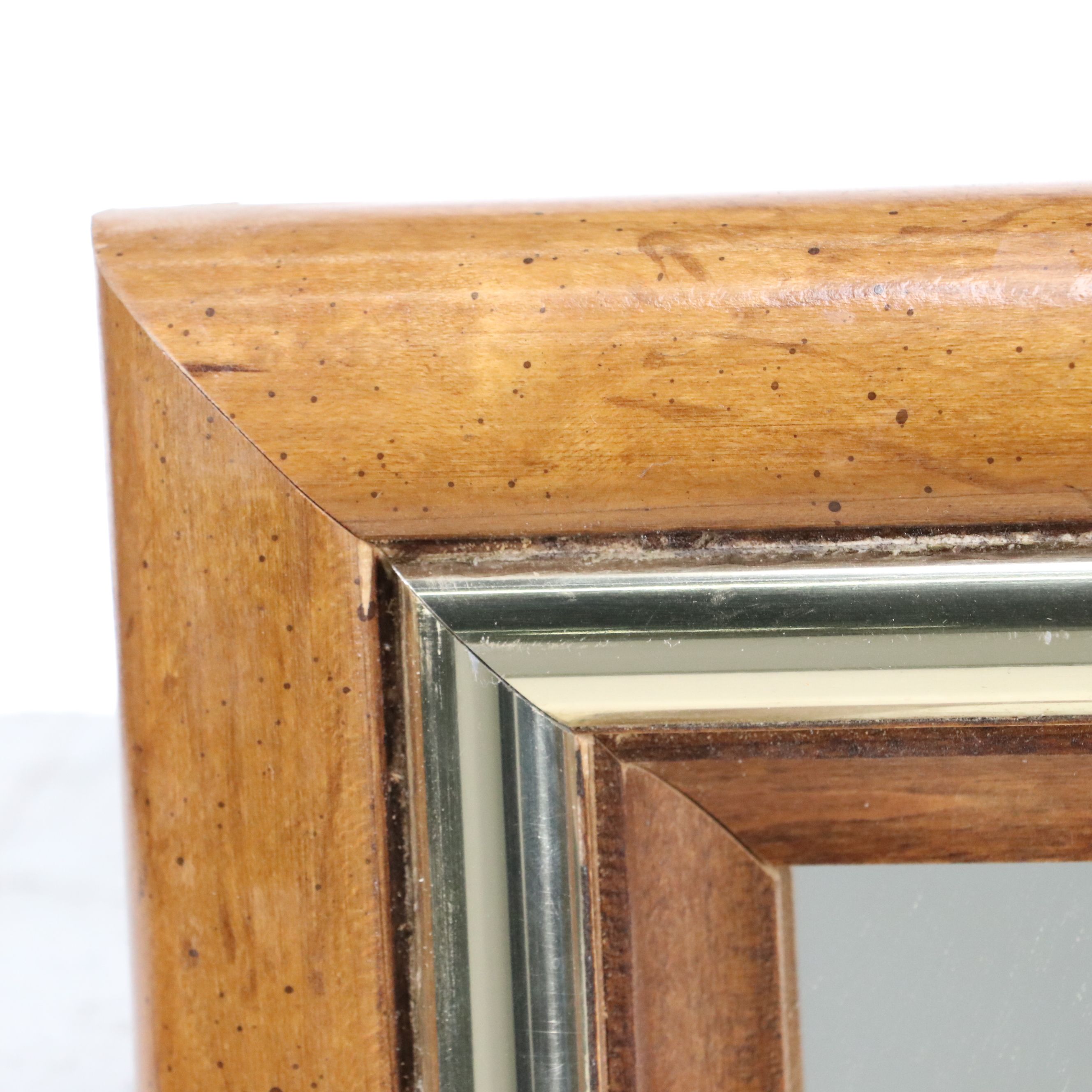 Pair of Rectangle Wall Mirrors, Late 20th Century