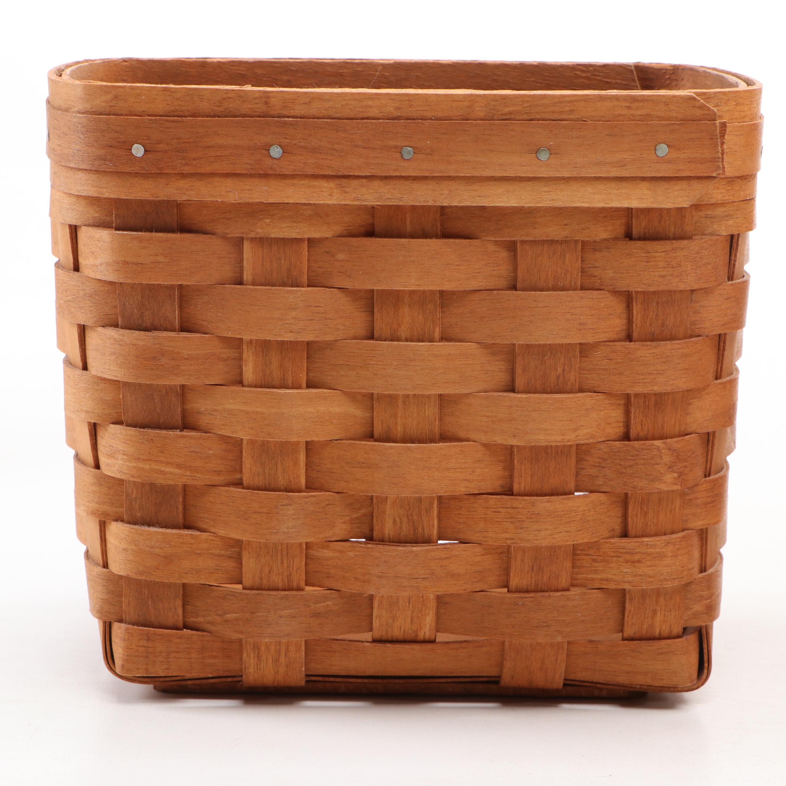Longaberger and Gerald E. Henn Handmade Woven Maple Baskets