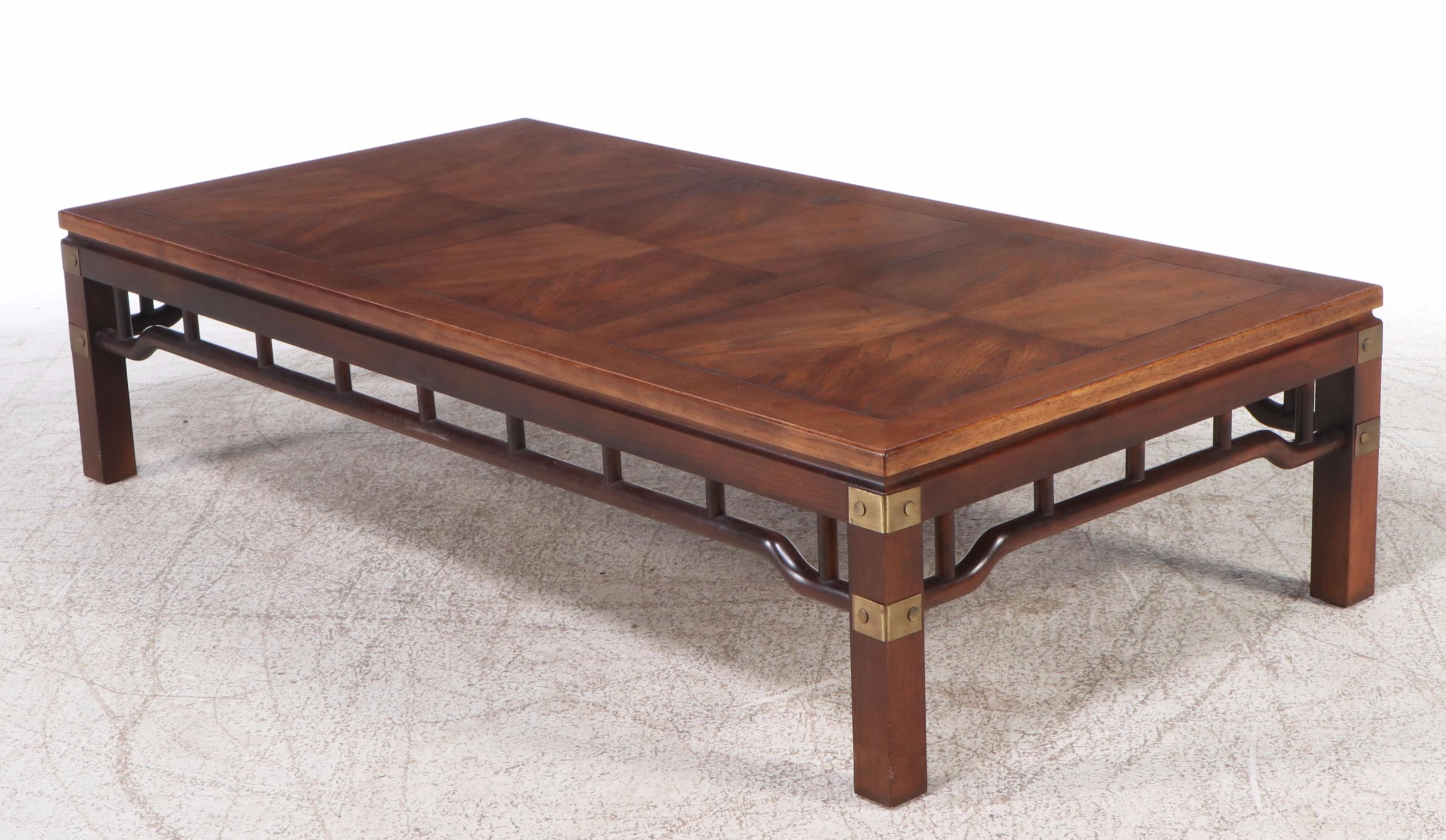 Campaign Style Coffee Table